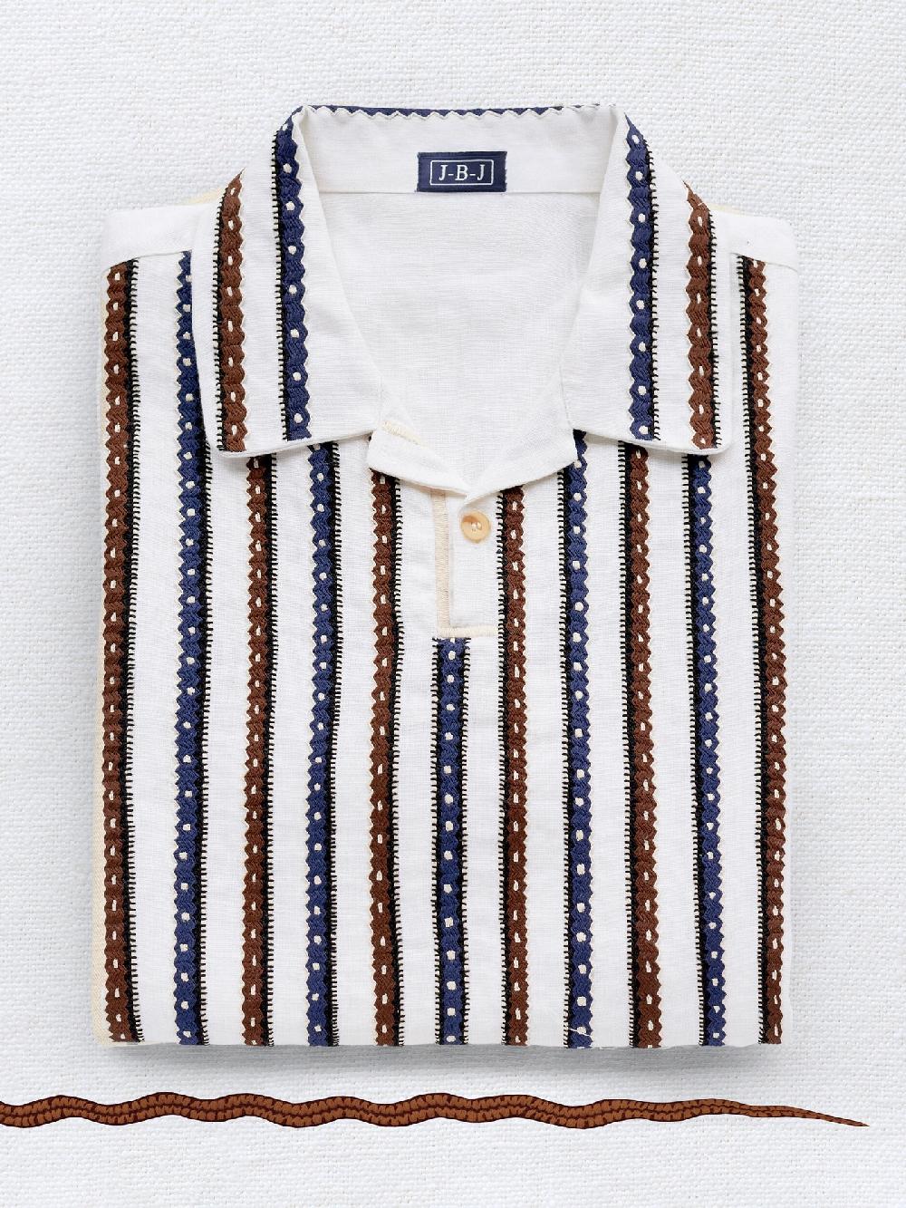 Jupe By Jackie Heller - (Off) White 100% Linen