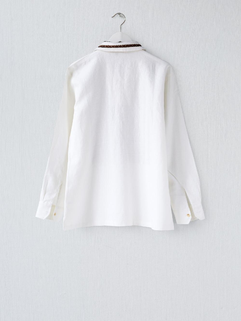 Jupe By Jackie Heller - (Off) White 100% Linen