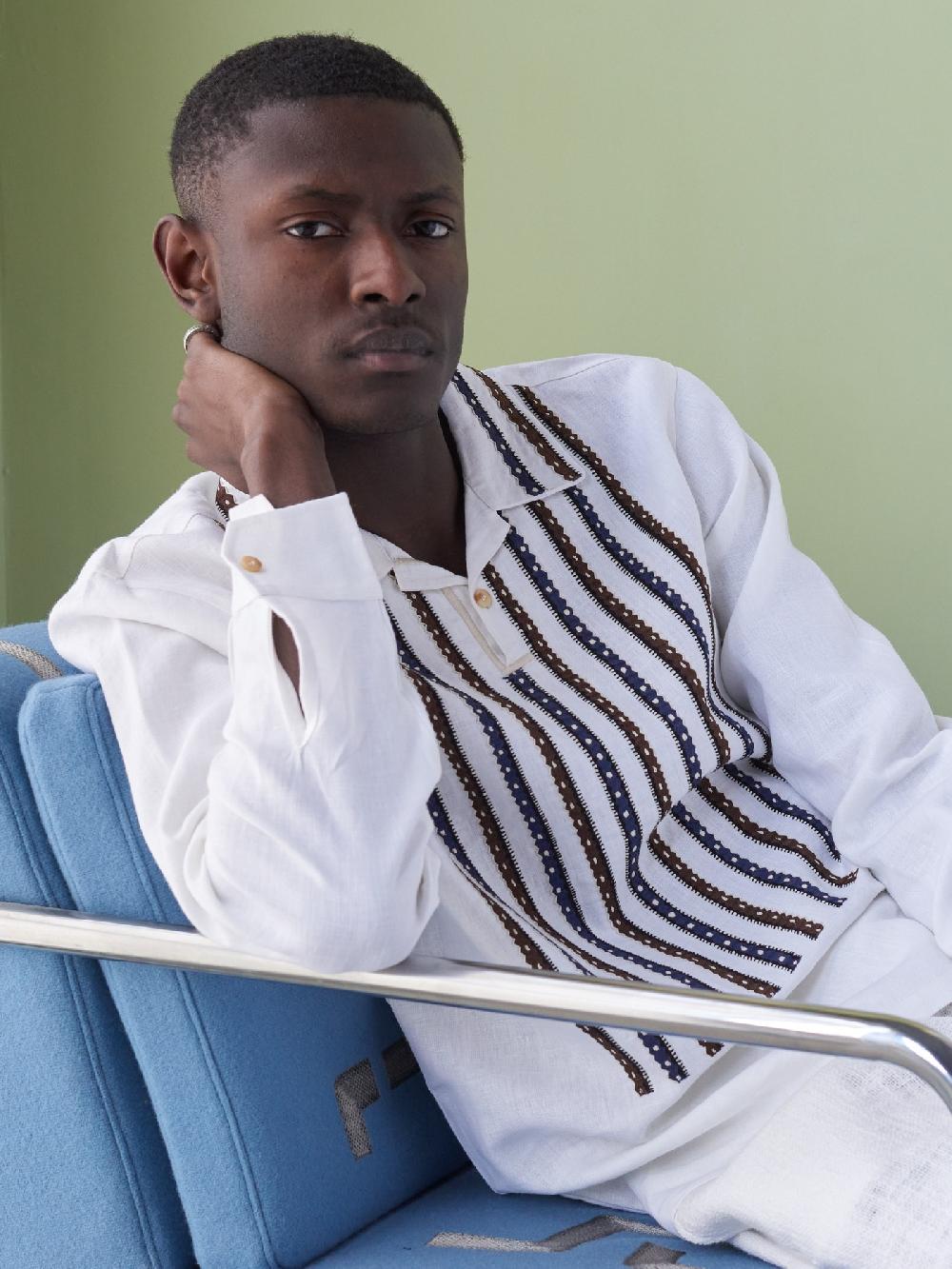 jupe by jackie Heller - (Off) White 100% linen