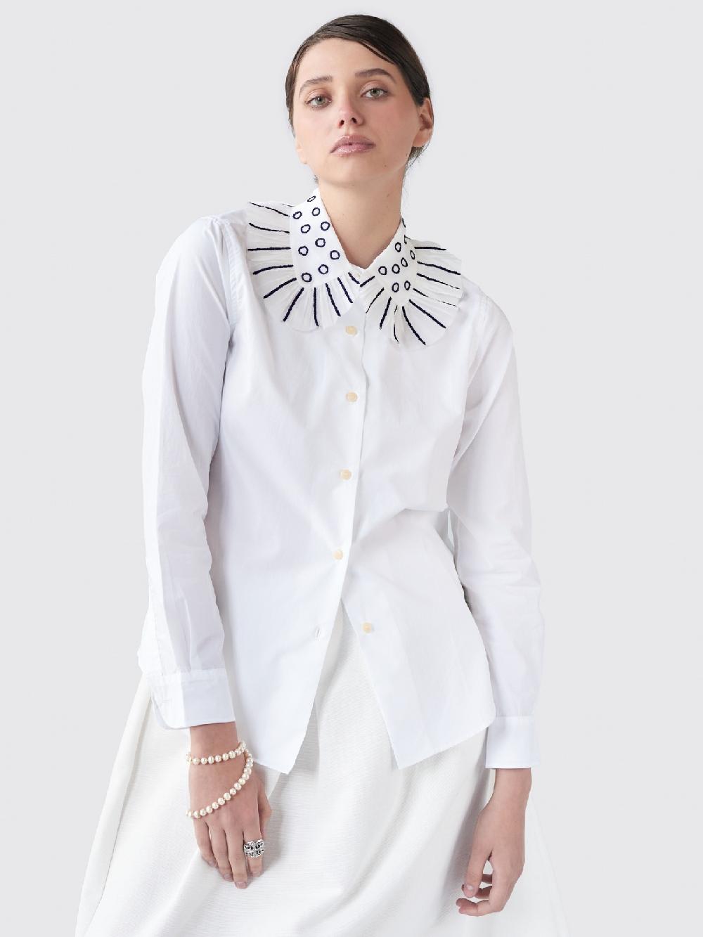 jupe by jackie Hepple - (Off) White 100% cotton poplin