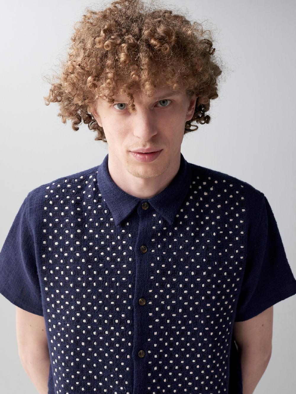 jupe by jackie Hera - Navy 100% khadi cotton