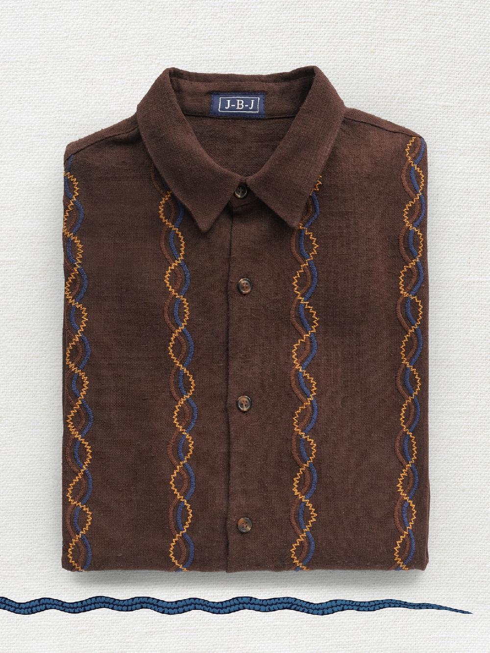 jupe by jackie Heston - Brown 100% khadi cotton