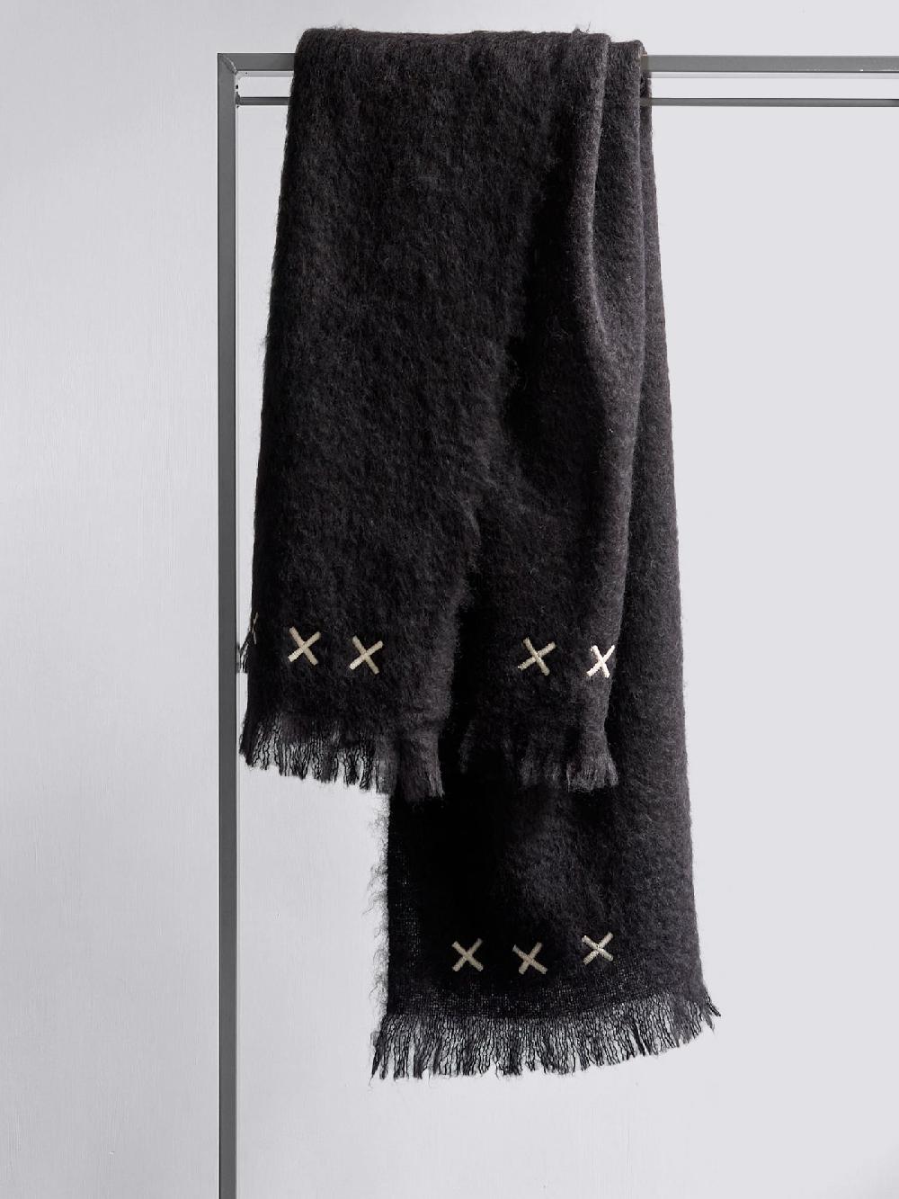 jupe by jackie Hocken S - Black 100% mohair