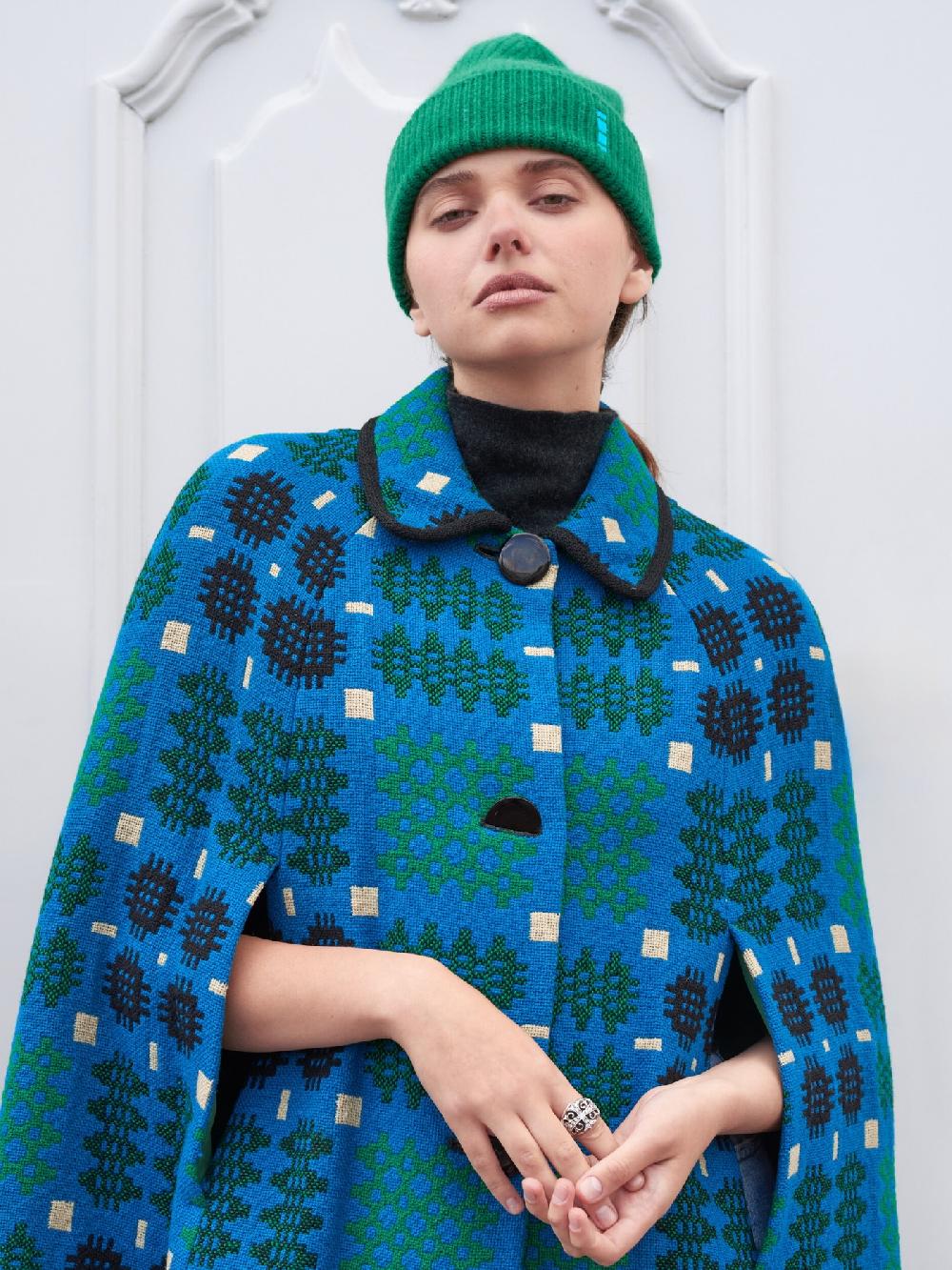 jupe by jackie Holon - Green 100% wool (knitted)