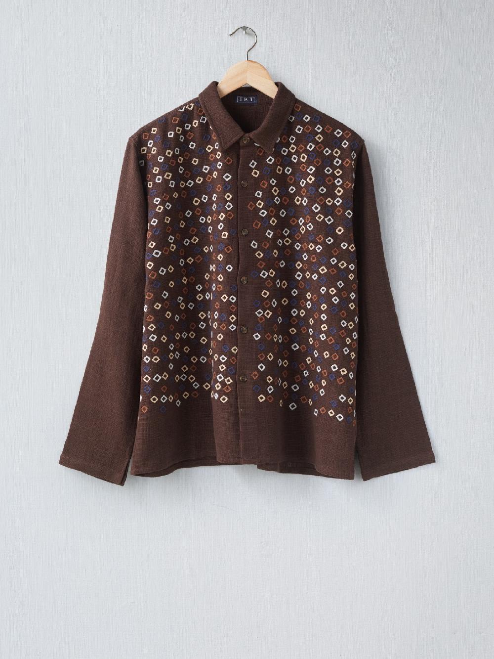 Jupe By Jackie Iron - Brown 100% Khadi Cotton