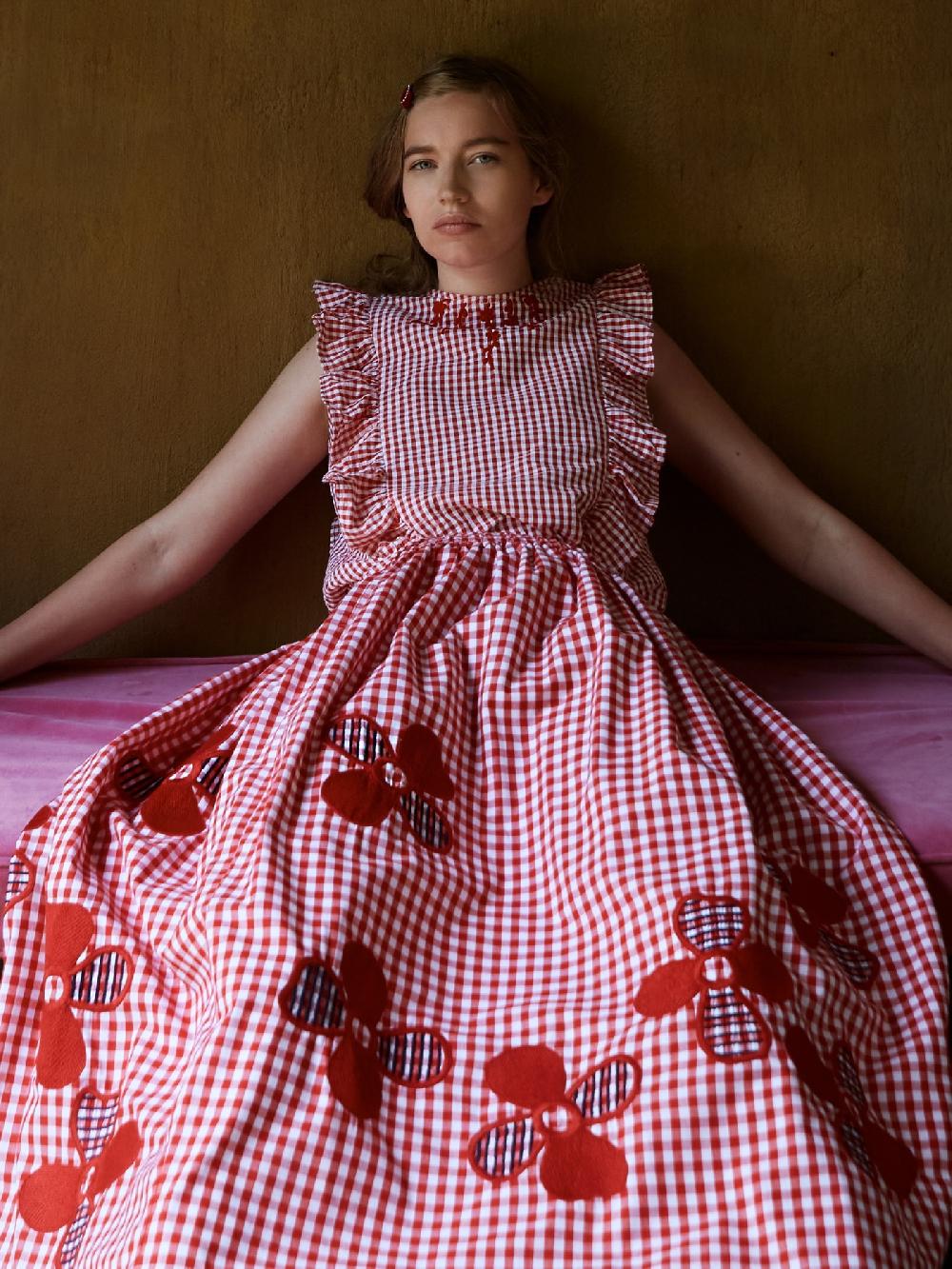 Jupe By Jackie Jablonka - Red 100% Cotton