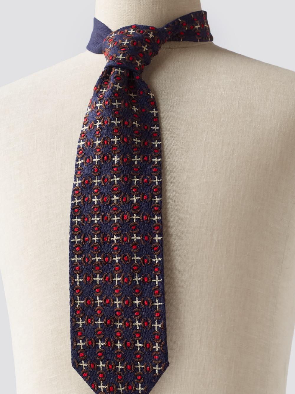 Jupe By Jackie Jason - Navy Linen Wool Mix