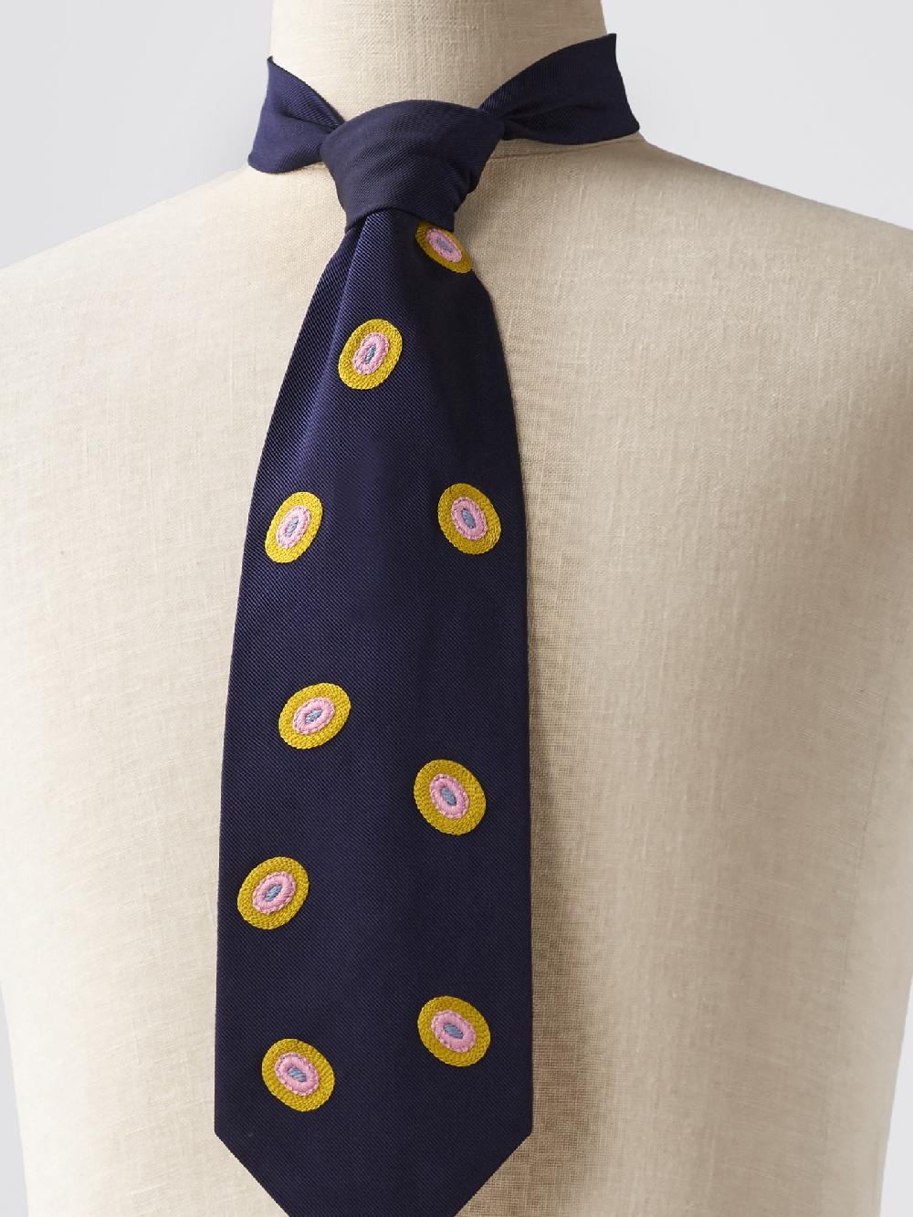 Jupe By Jackie Jawatte - Navy 100% Silk