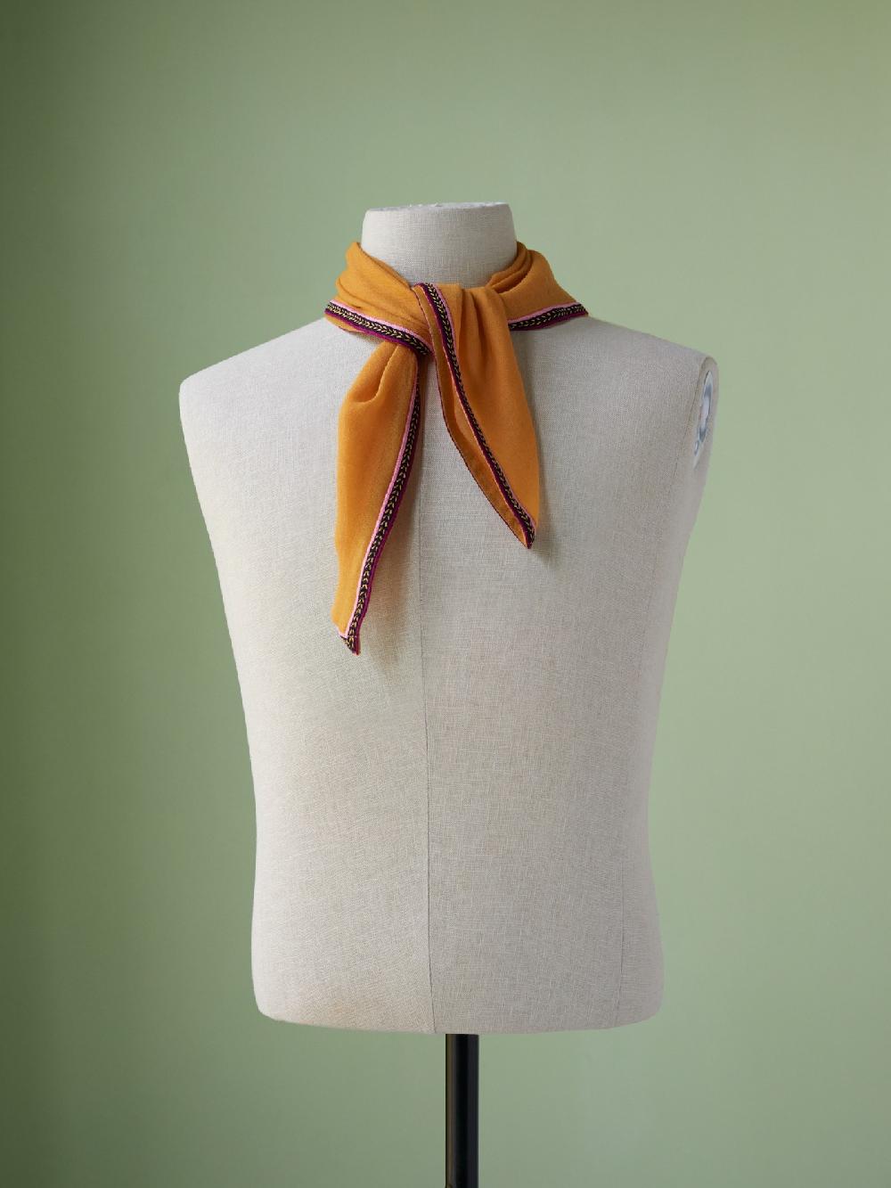 jupe by jackie Jeera - Orange 100% wool Scarfs