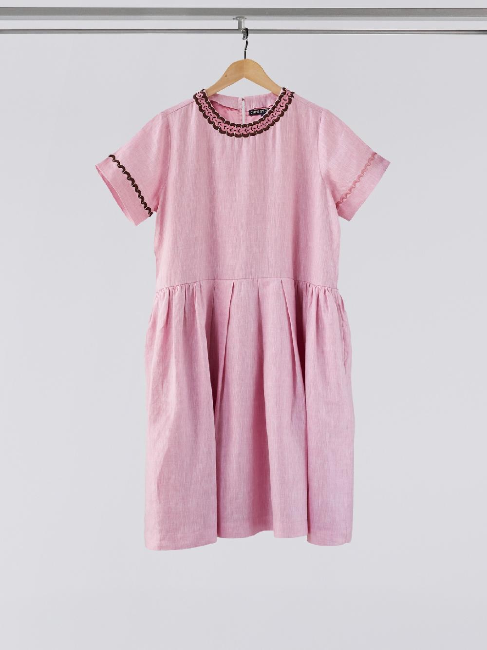 jupe by jackie Johanna - Pink 100% linen