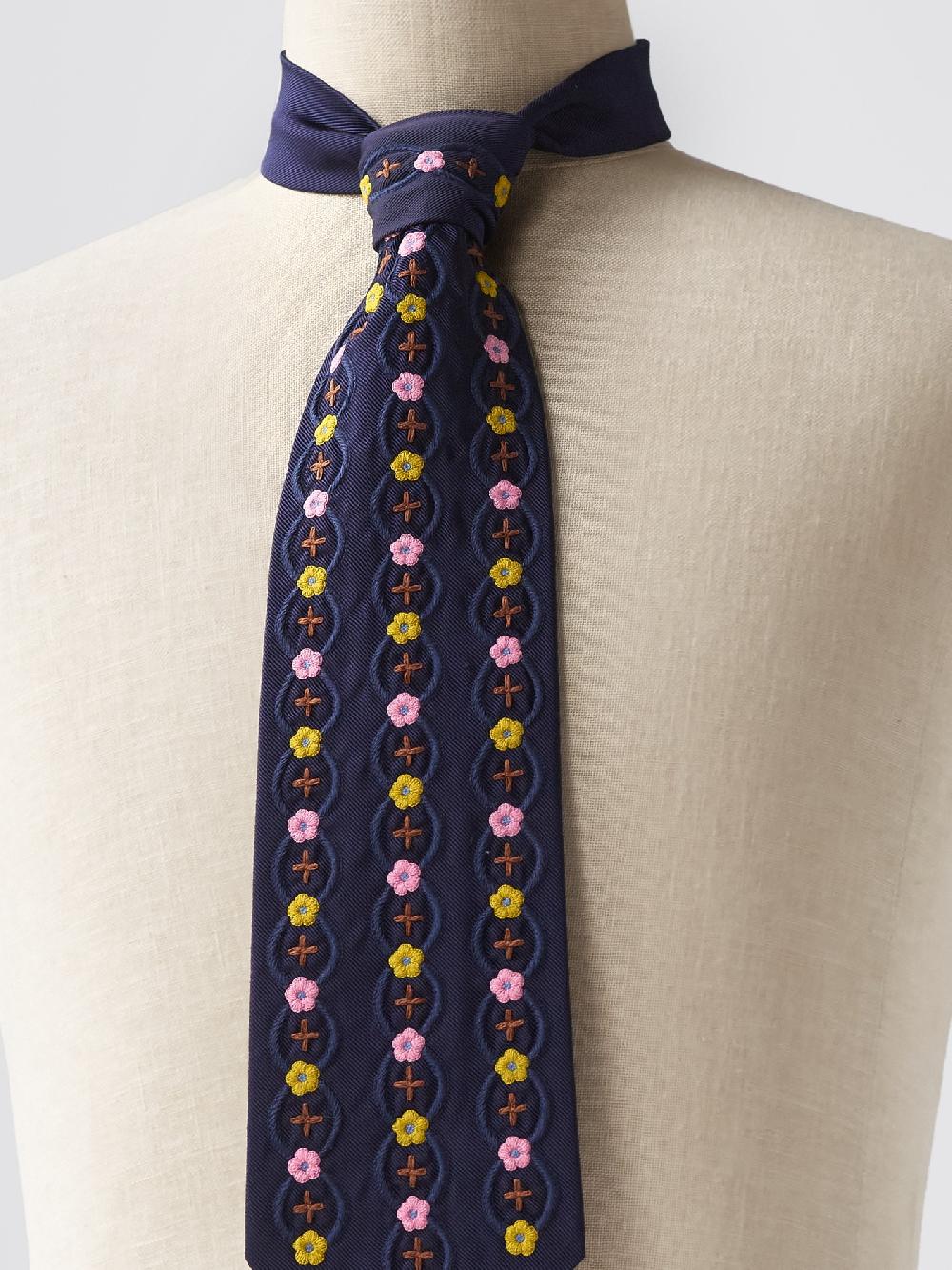 Jupe By Jackie Kandy - Navy 100% Silk