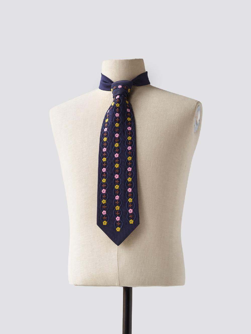 jupe by jackie Kandy - Navy 100% silk