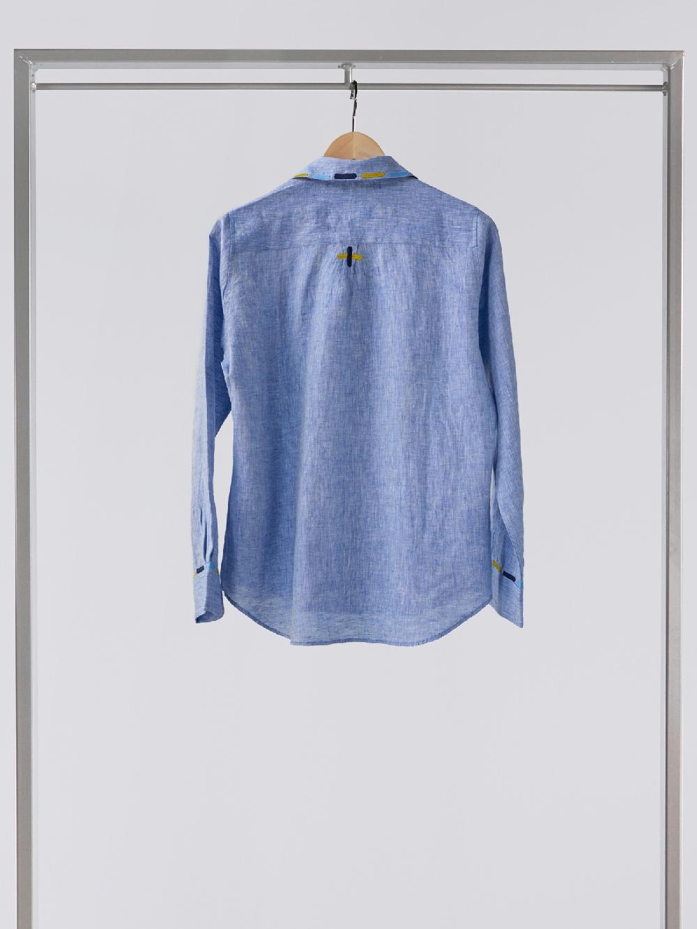 Jupe By Jackie Kapera - Blue 100% Linen