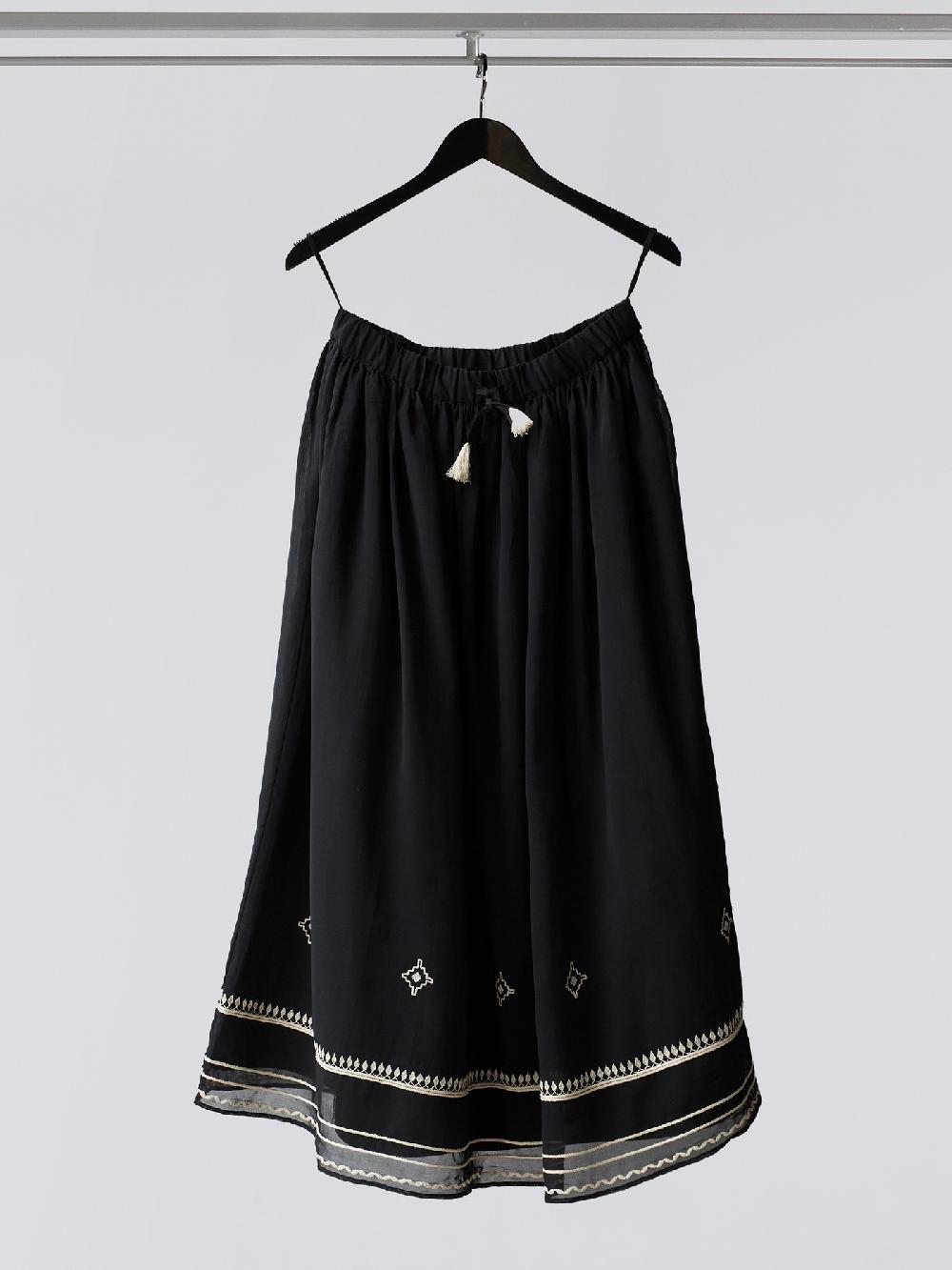 jupe by jackie Kaula - Black 100% Swiss cotton voile