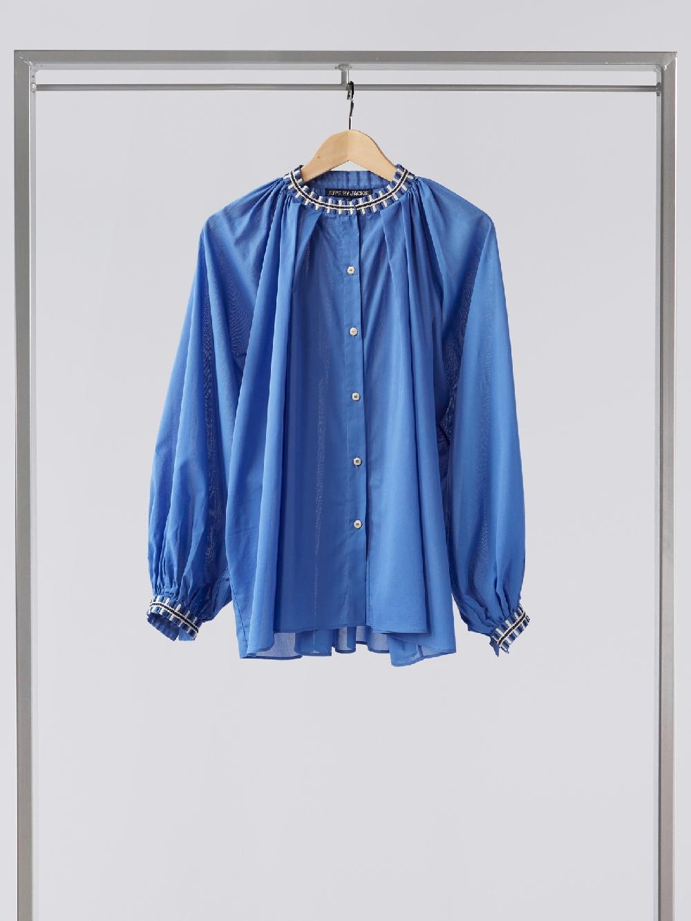 Jupe By Jackie Keeffe Blue - Blue 100% Cotton