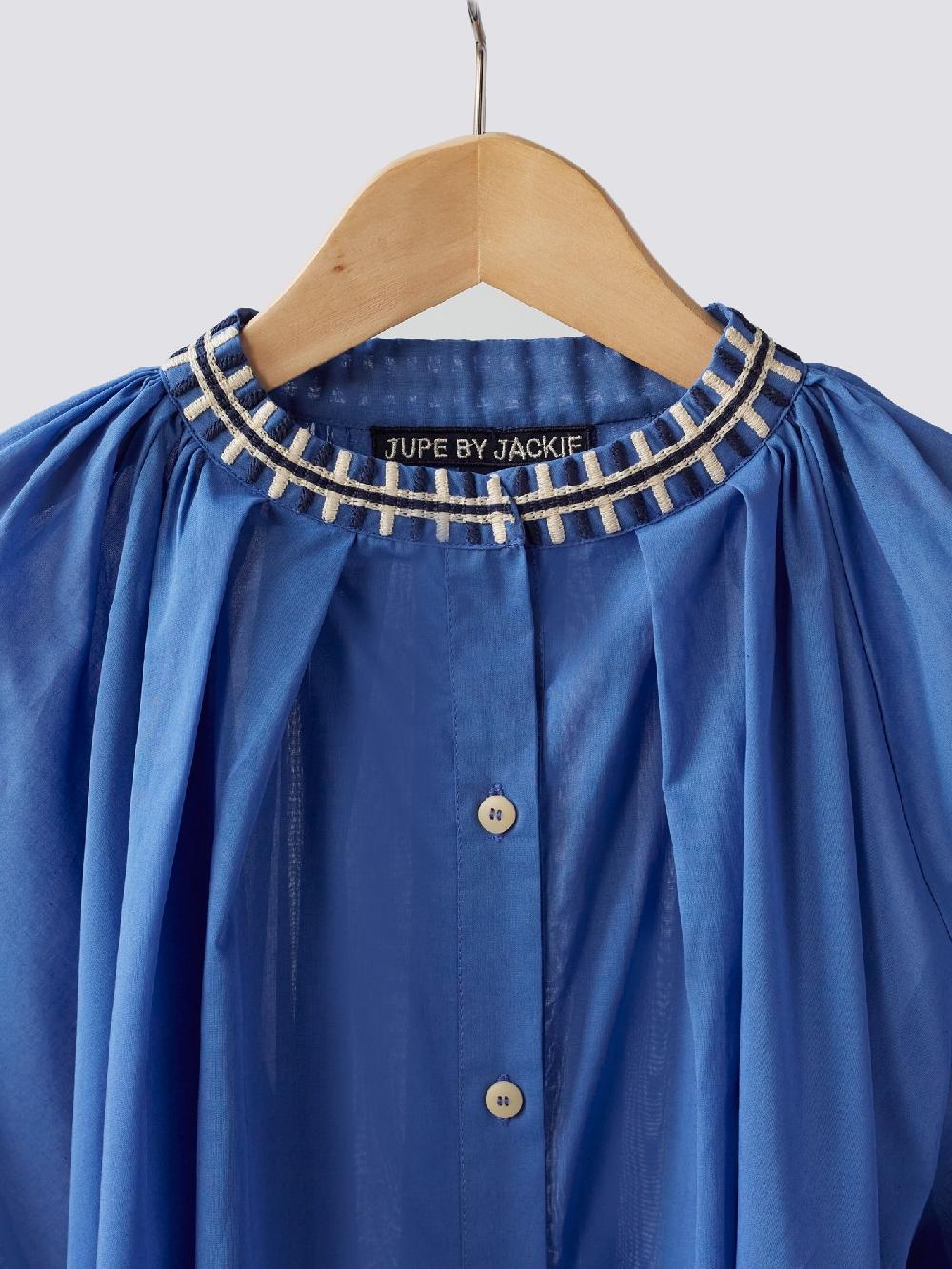 Jupe By Jackie Keeffe Blue - Blue 100% Cotton