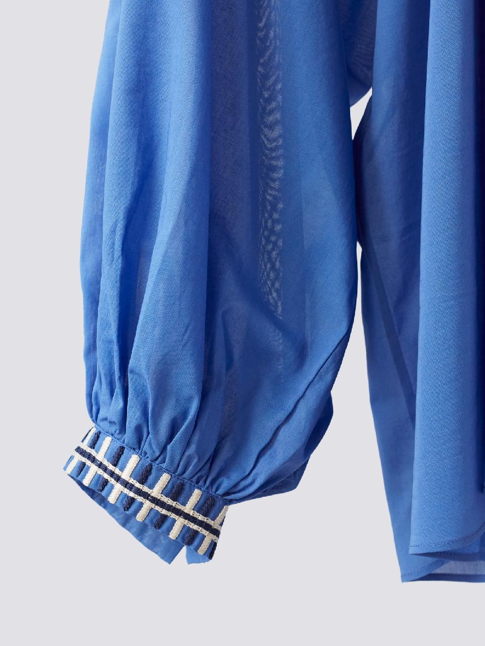 Jupe By Jackie Keeffe Blue - Blue 100% Cotton