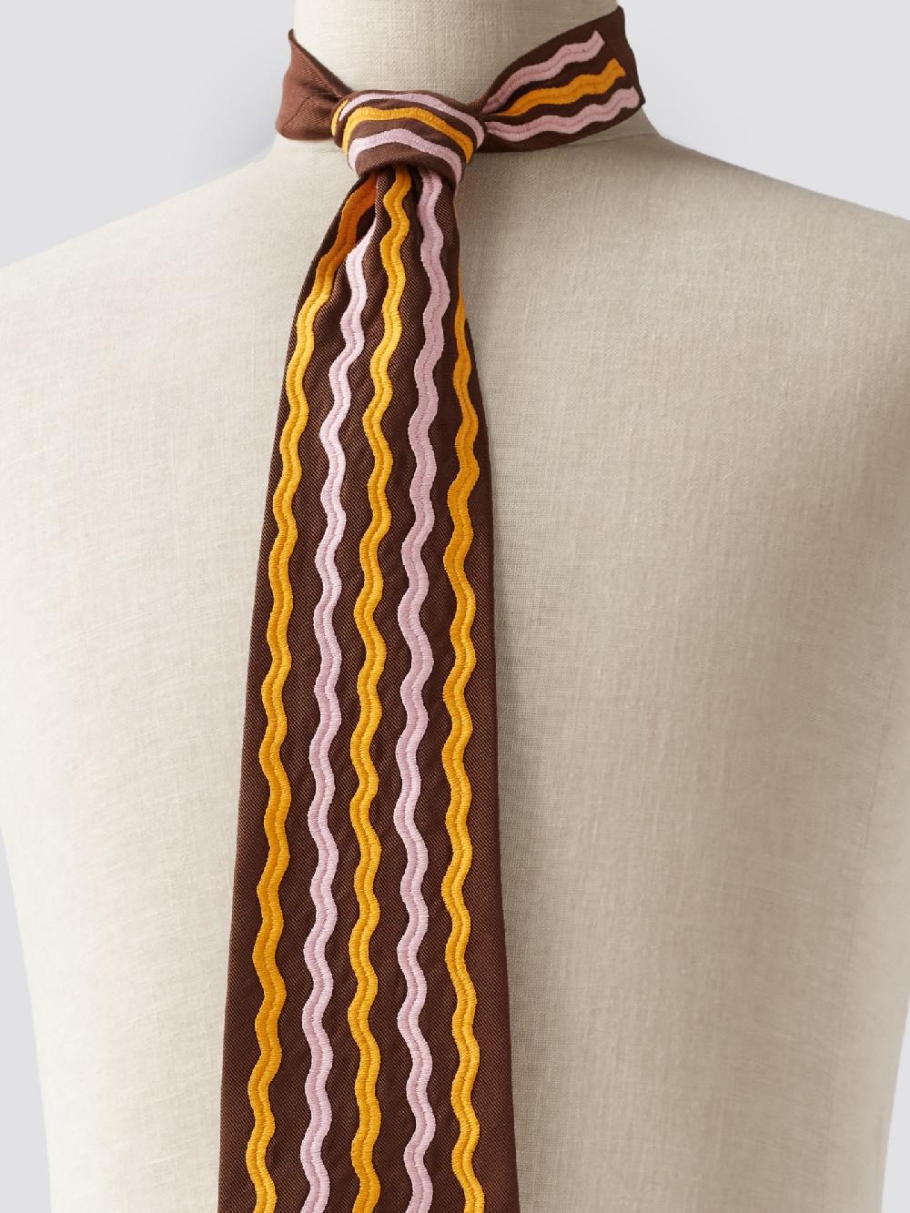 Jupe By Jackie Kimmage - Brown 100% Silk