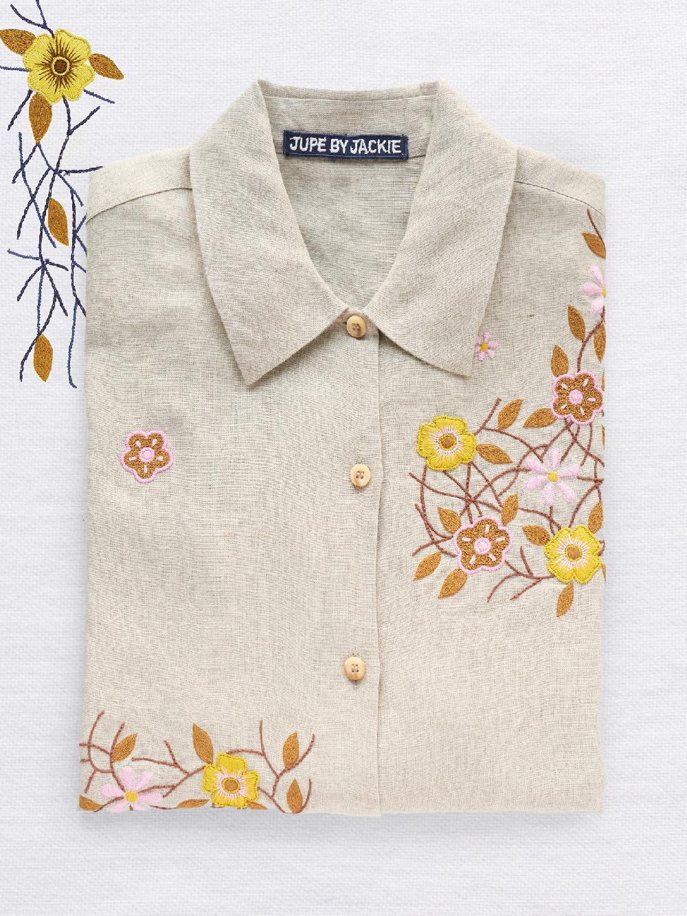 jupe by jackie Kiniko - Beige 100% linen