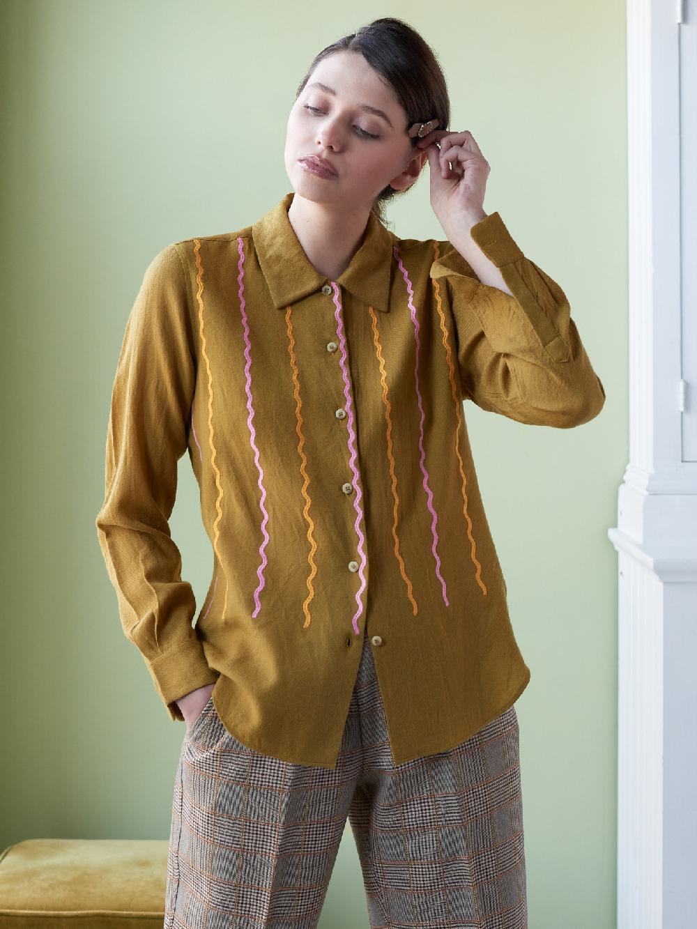 jupe by jackie Kola - Mustard 100% wool