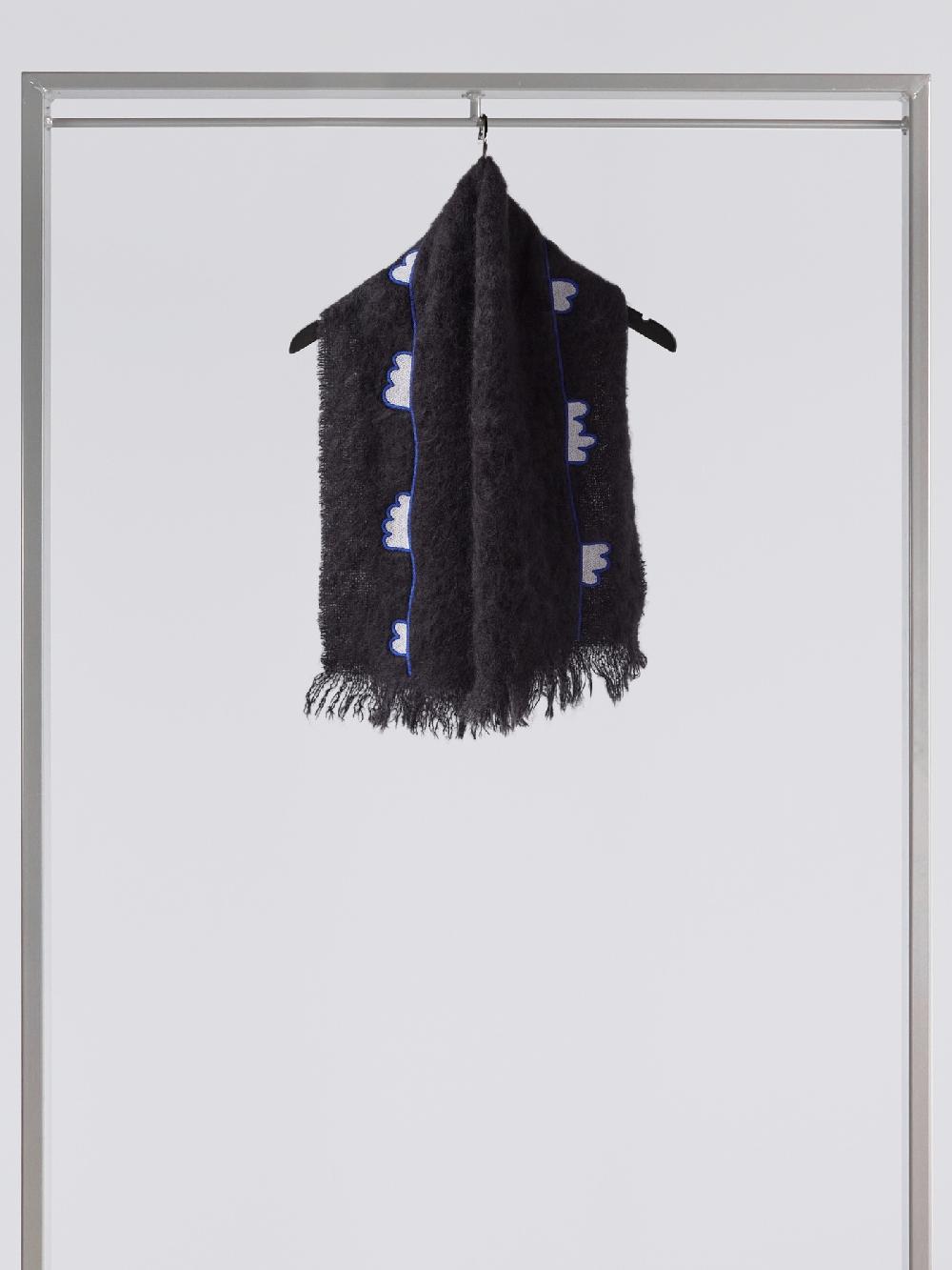 jupe by jackie Komondor - Black 100% mohair