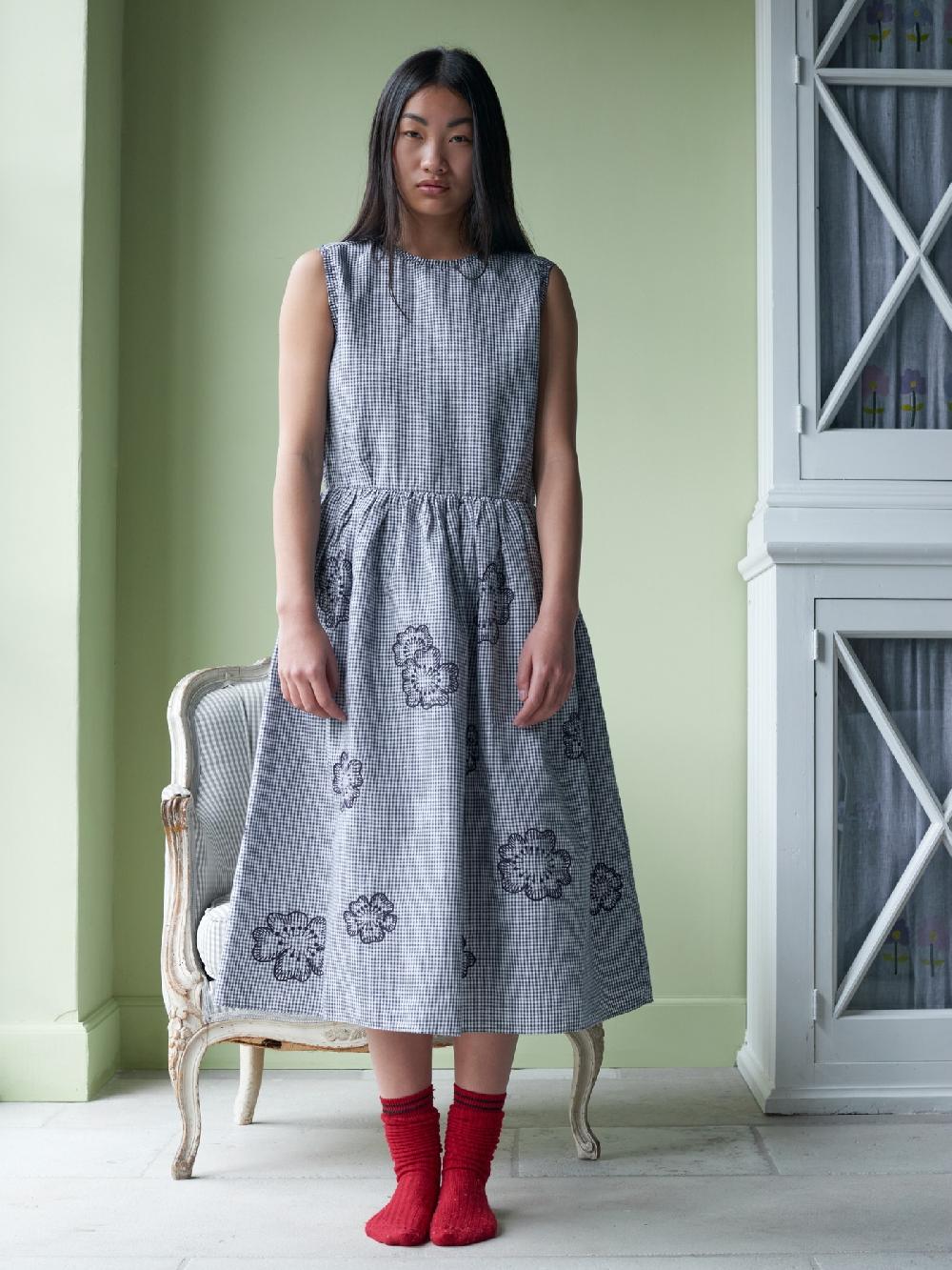 Jupe By Jackie Kristen - Navy 100% Linen