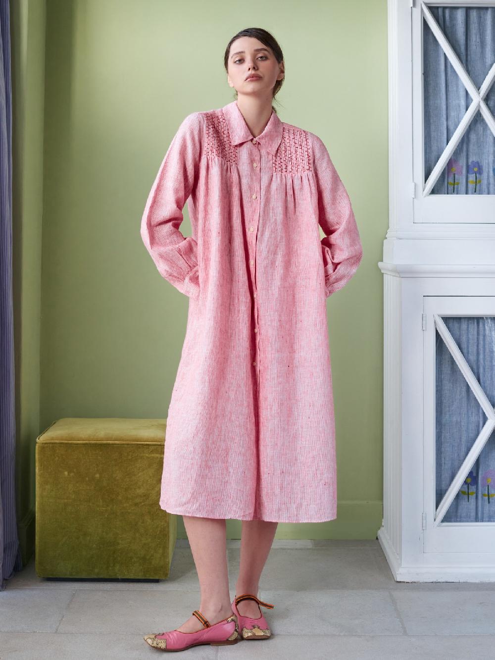Jupe By Jackie Larose - Red 100% Linen