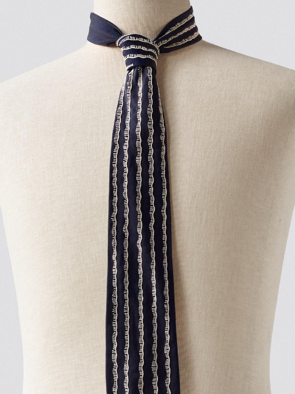 Jupe By Jackie Lavra - Navy 100% Silk