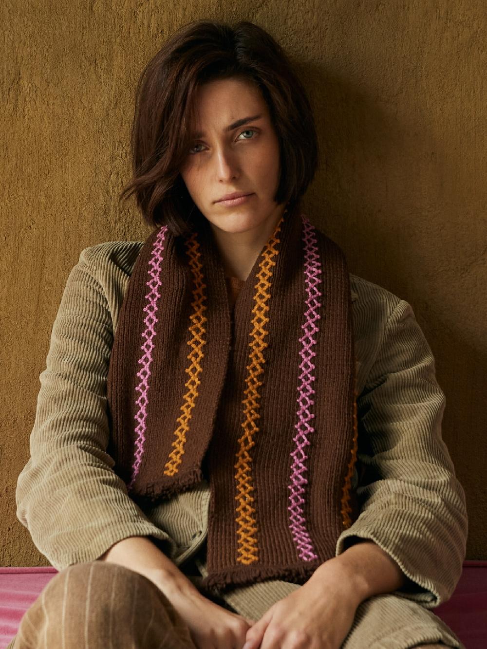 jupe by jackie Leon SC - Brown 100% wool (knitted)