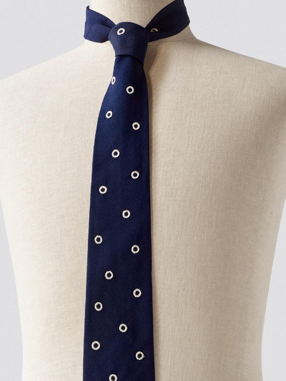 Jupe By Jackie Little Burdi - Navy 100% Silk