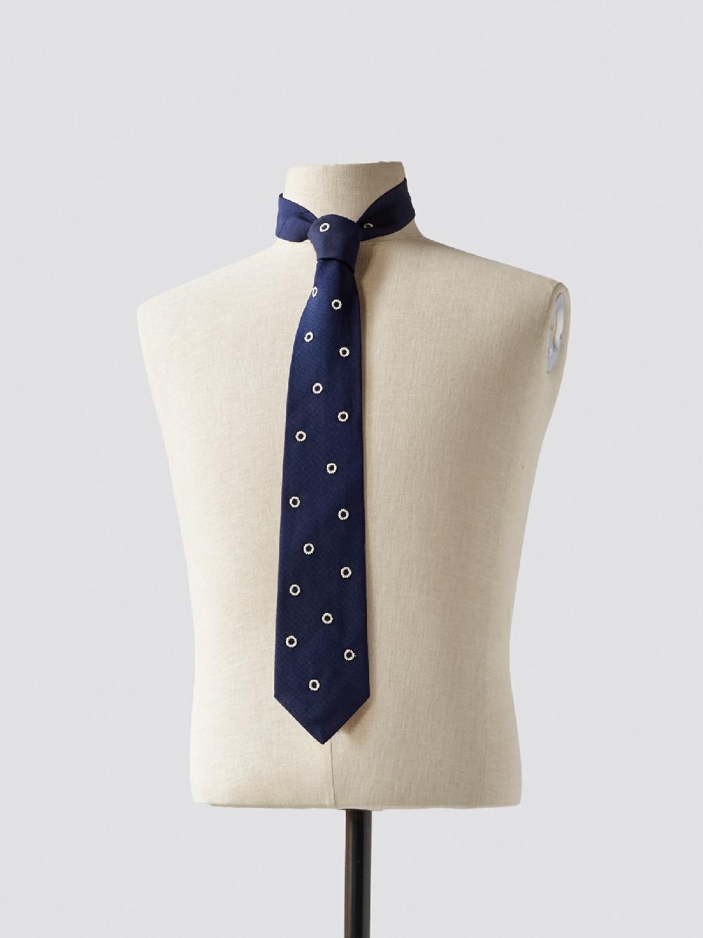 jupe by jackie Little Burdi - Navy 100% silk