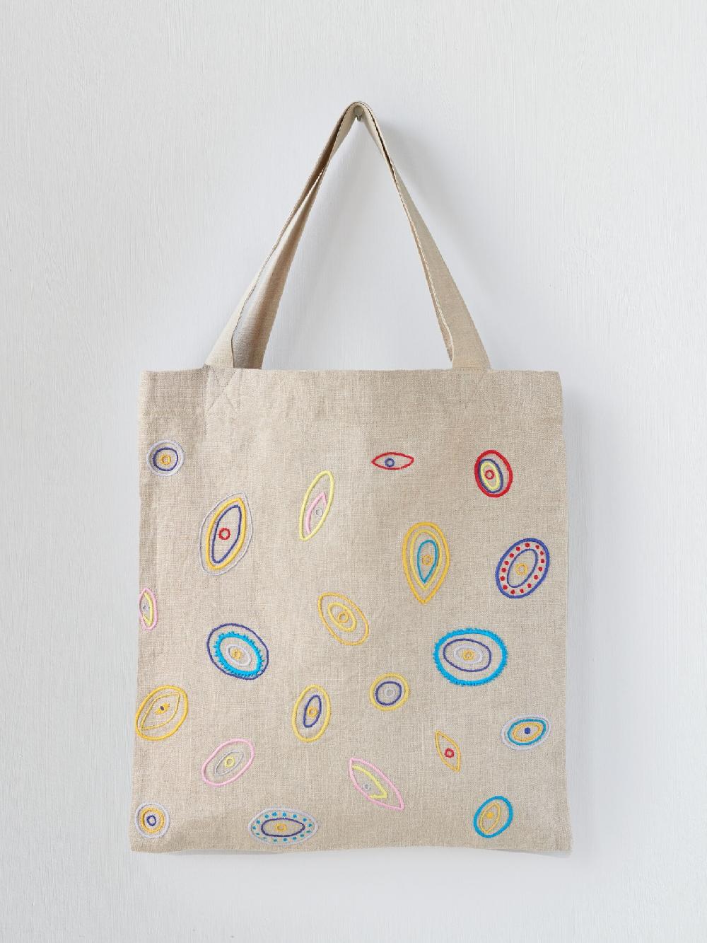 jupe by jackie Luisa - Beige 100% linen Graphic