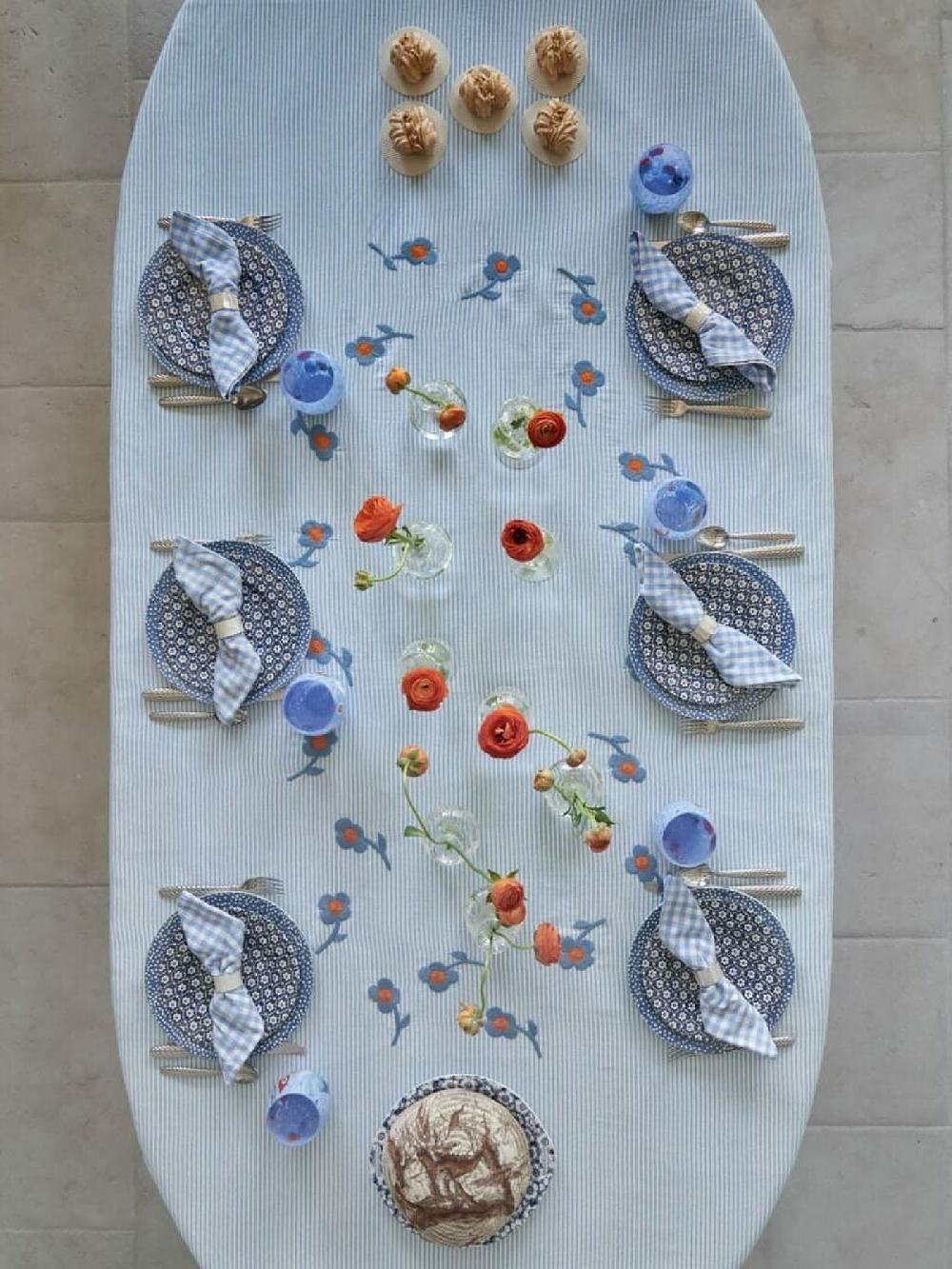 Jupe By Jackie Lune - Light Blue 100% Cotton