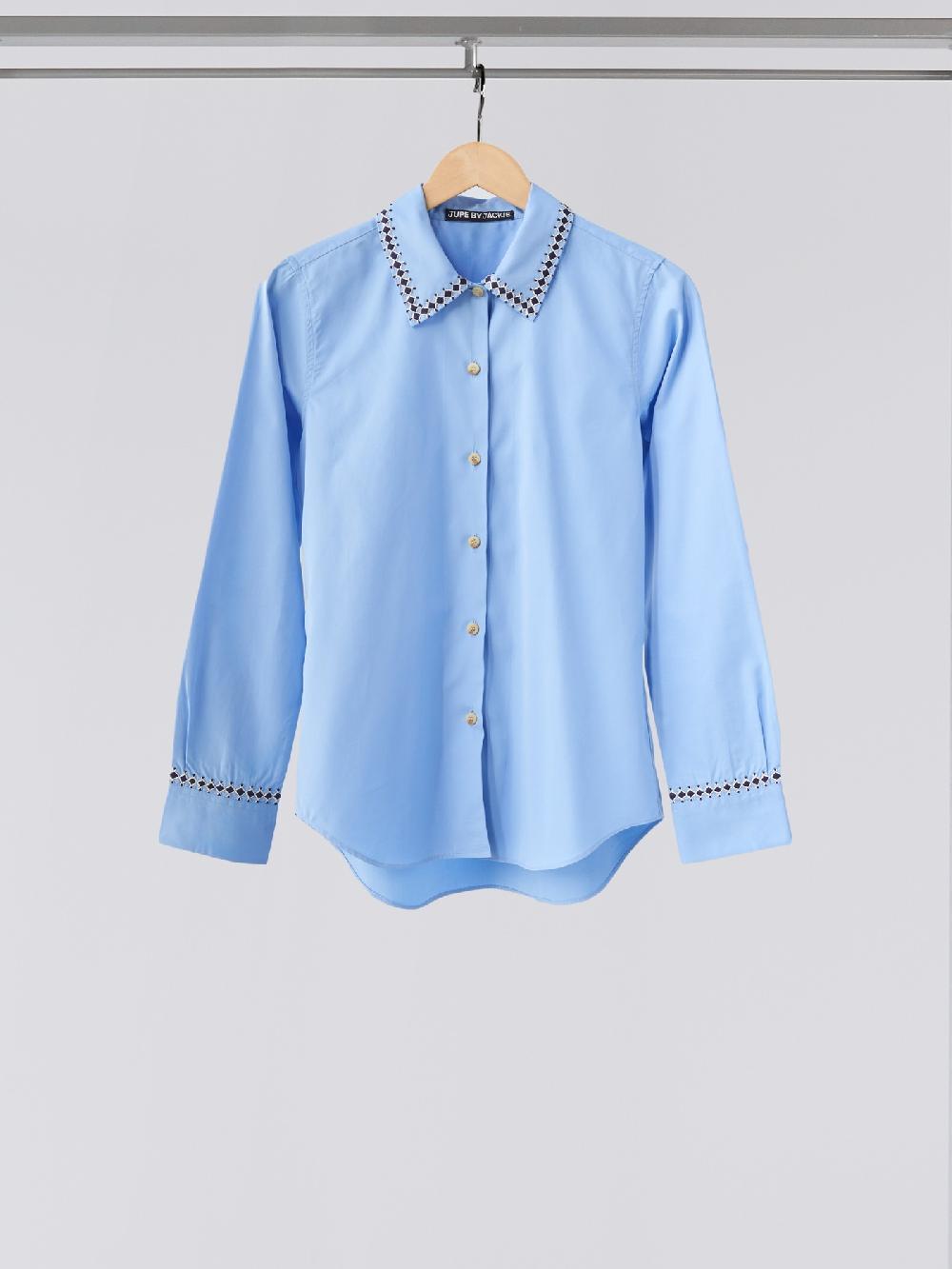 jupe by jackie Lydia - Light Blue 100% cotton poplin