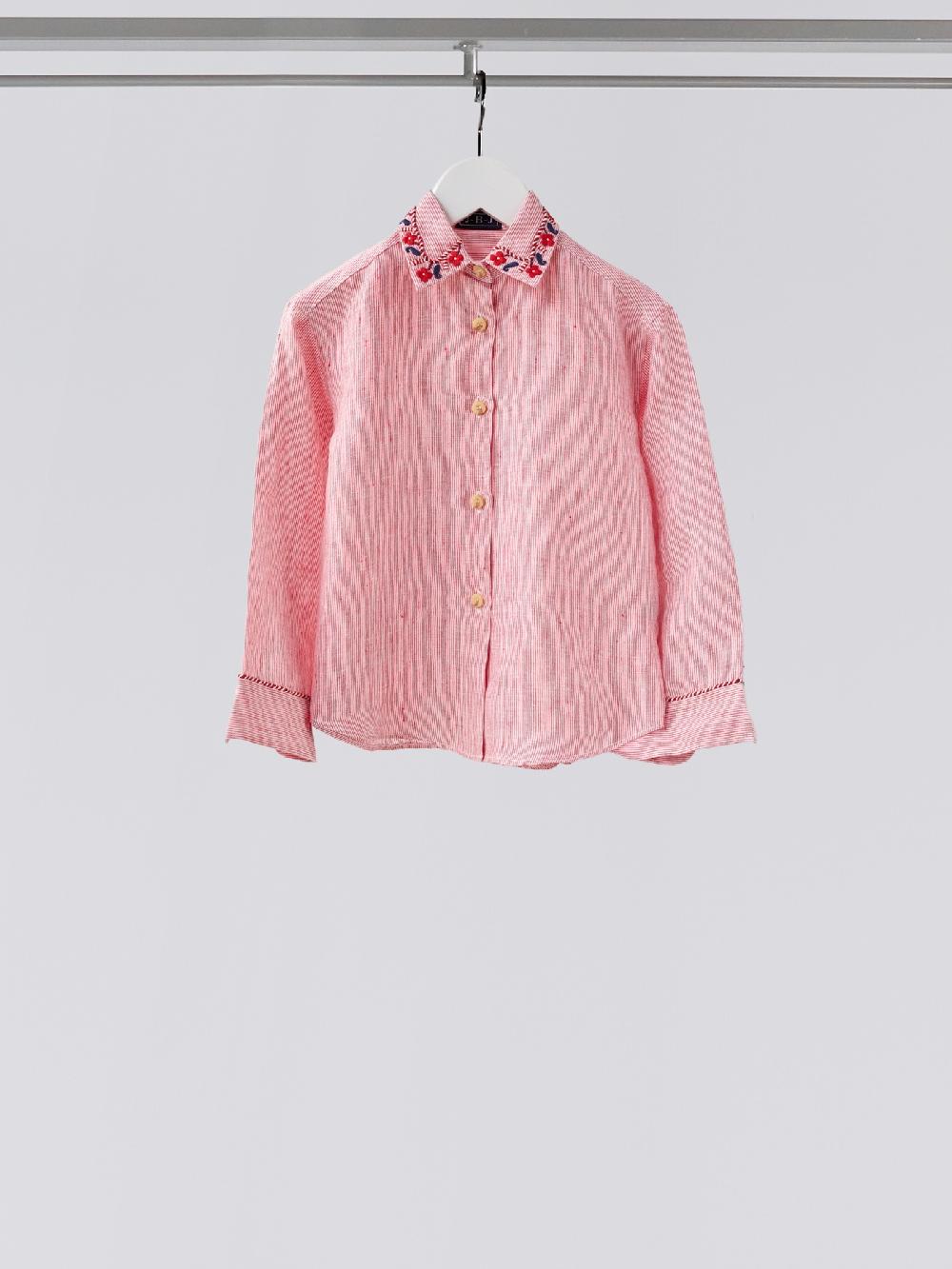 jupe by jackie Majestic Mini Me - Red 100% linen