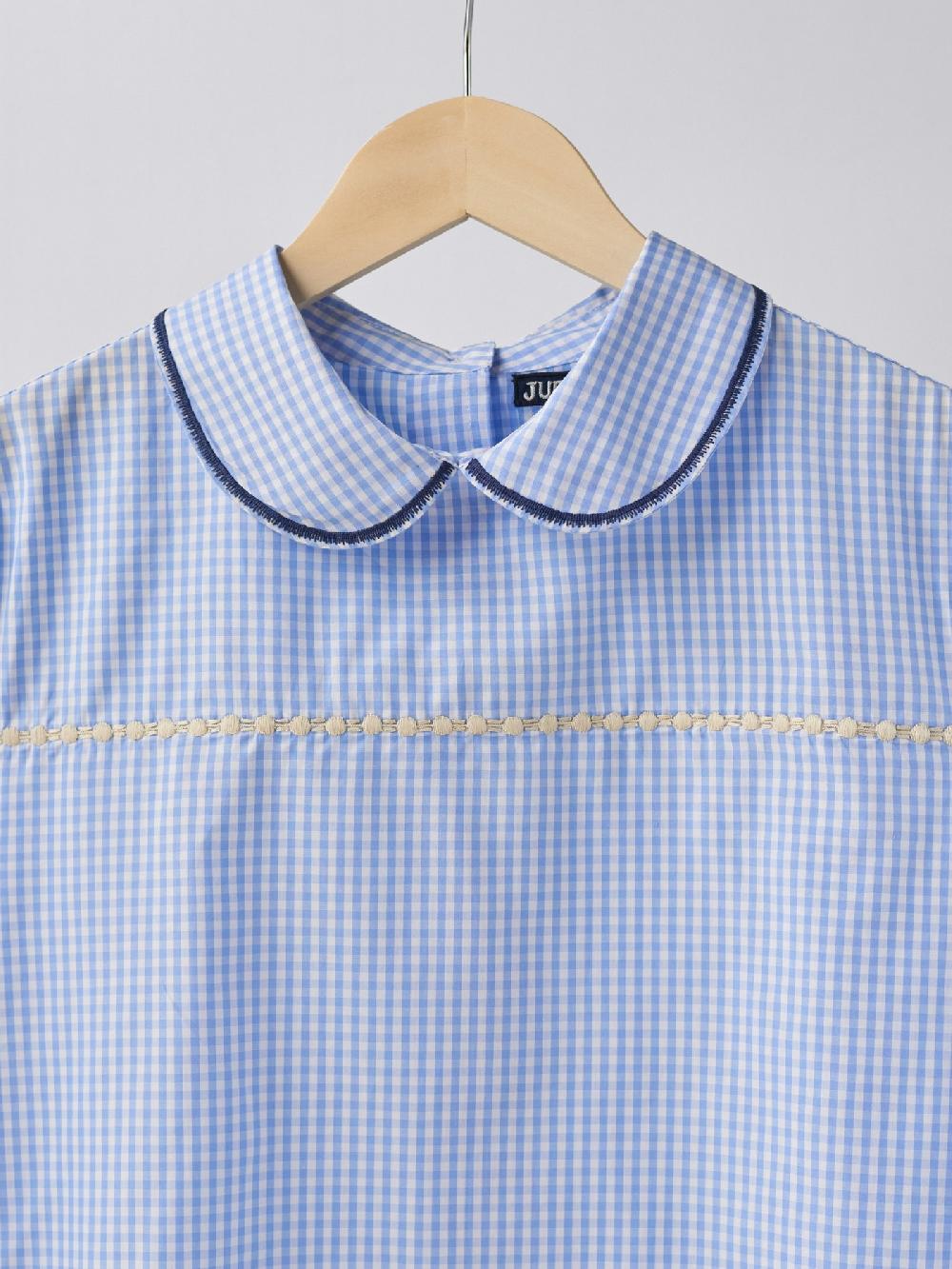 Jupe By Jackie Mallino - Blue 100% Cotton Poplin