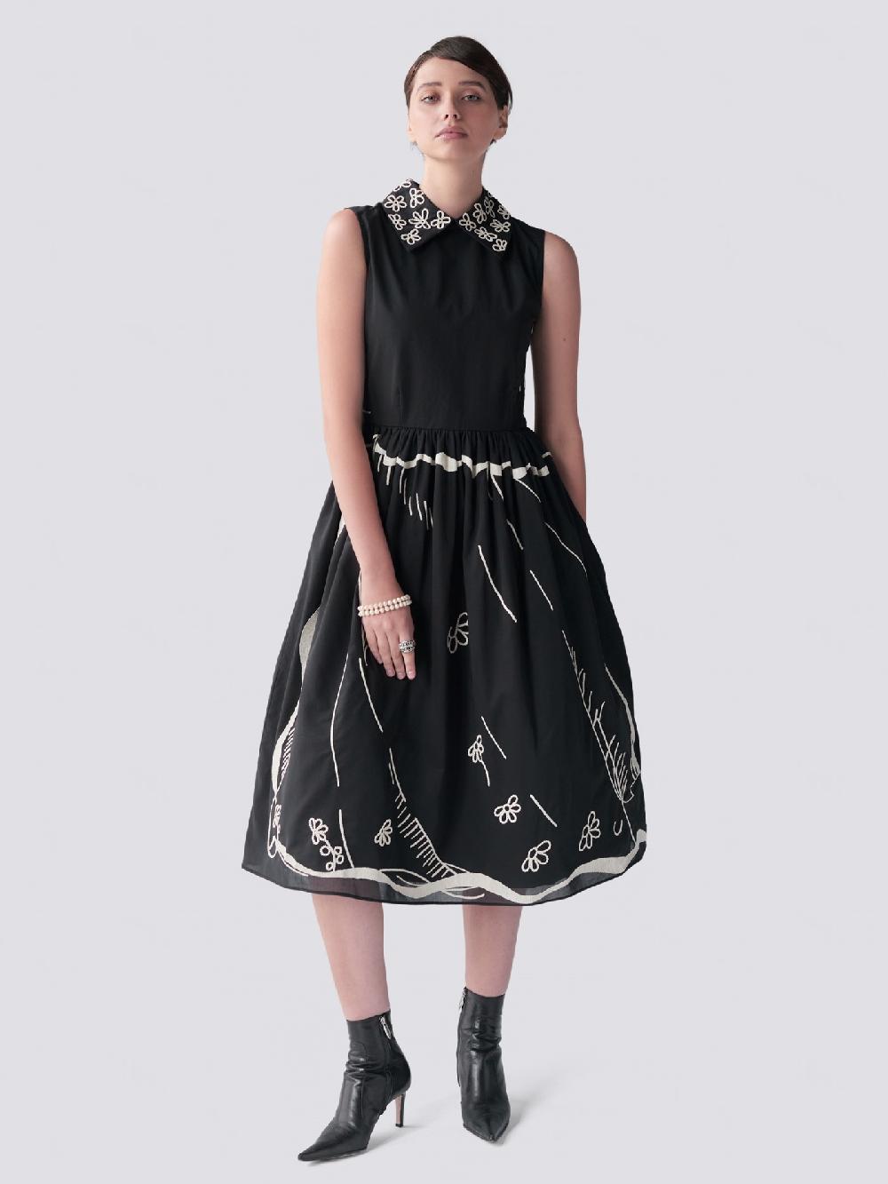 Jupe By Jackie Maloof - Black 100% Cotton