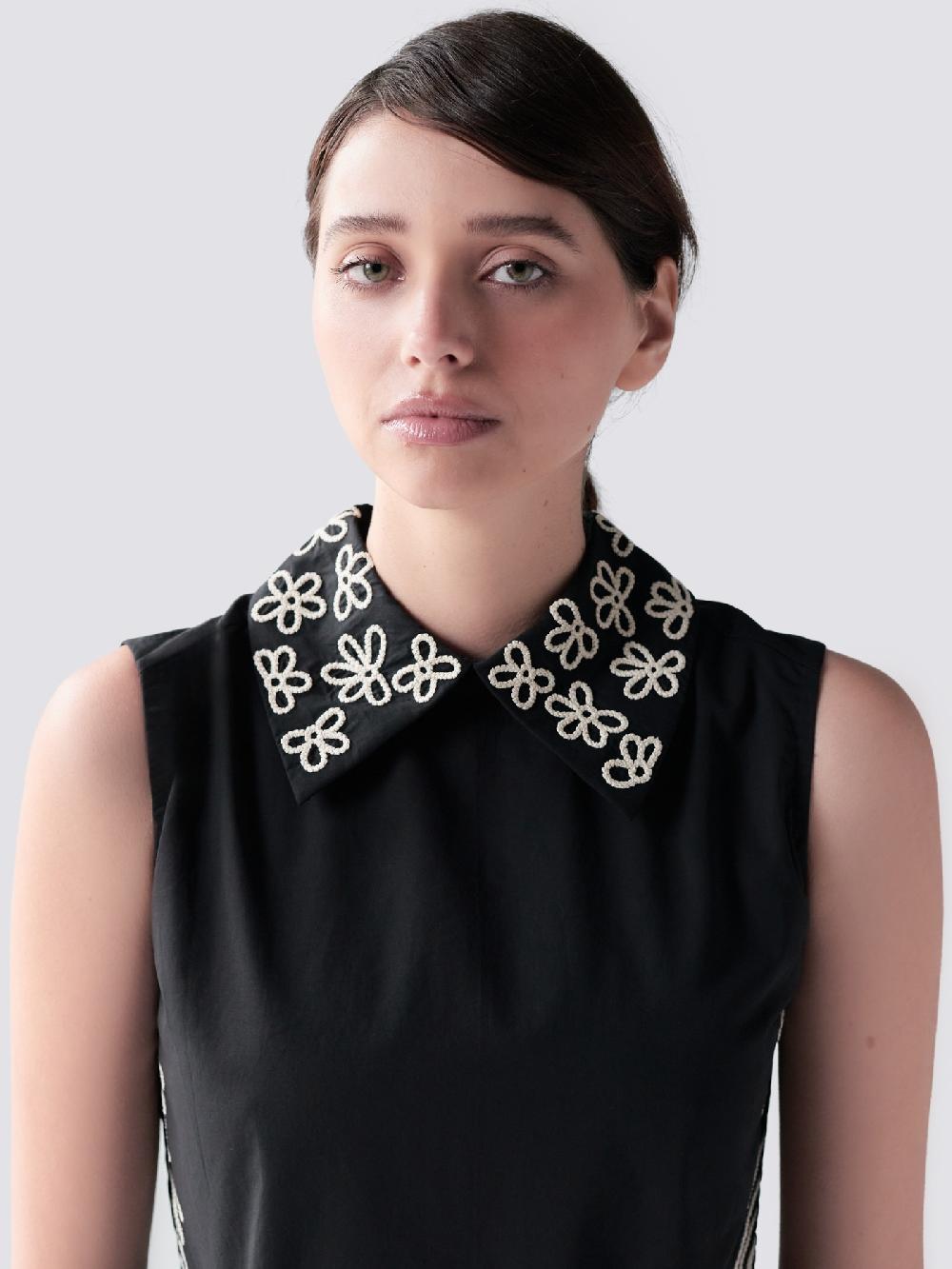 Jupe By Jackie Maloof - Black 100% Cotton