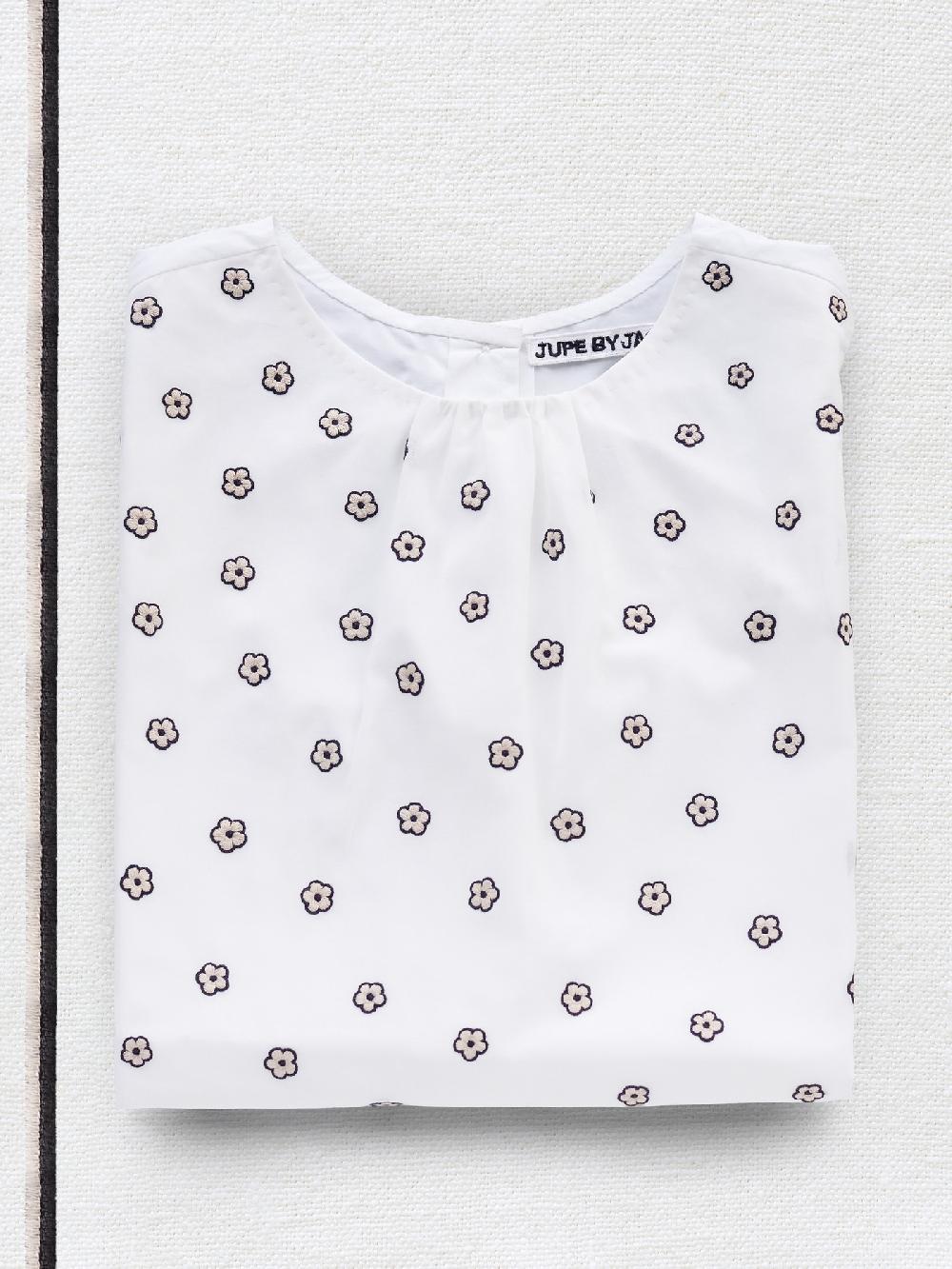 jupe by jackie Manna - (Off) White 100% cotton poplin