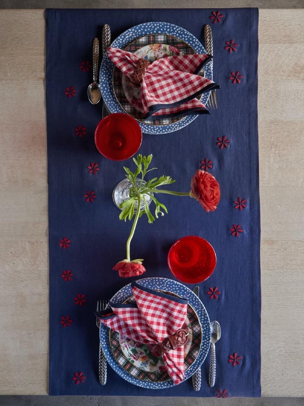 jupe by jackie Matisse - Navy 100% linen