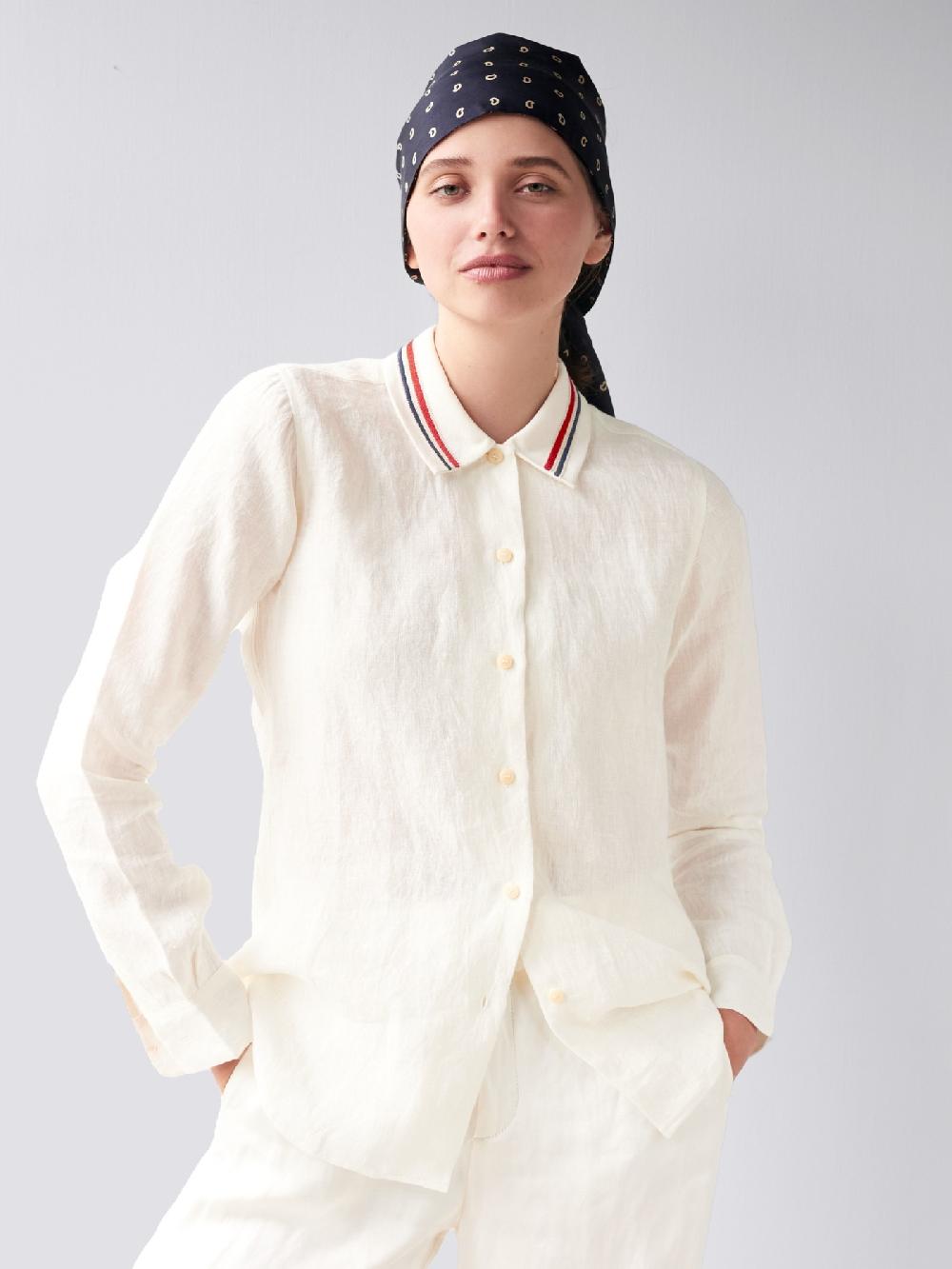 jupe by jackie Mein - Cream 100% linen