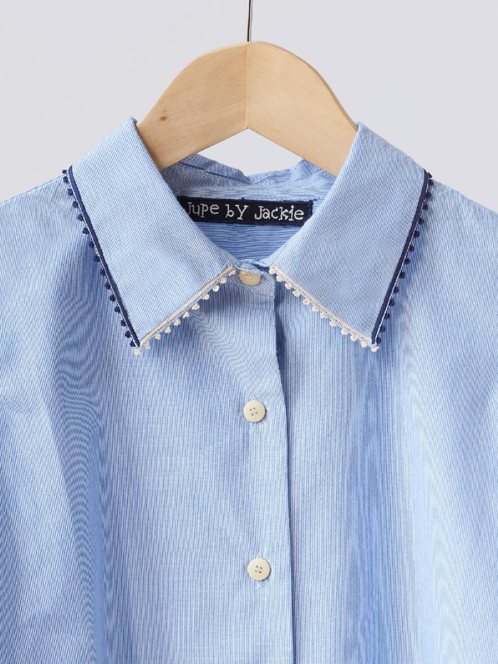 Jupe By Jackie Melly - Light Blue 100% Cotton