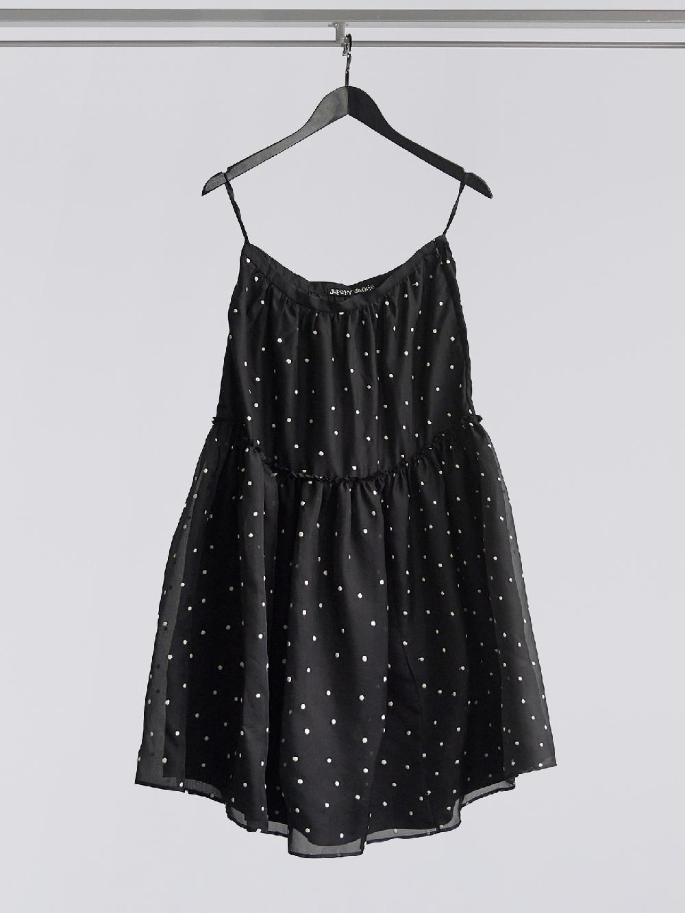 jupe by jackie Mersa - Black 100% silk organza