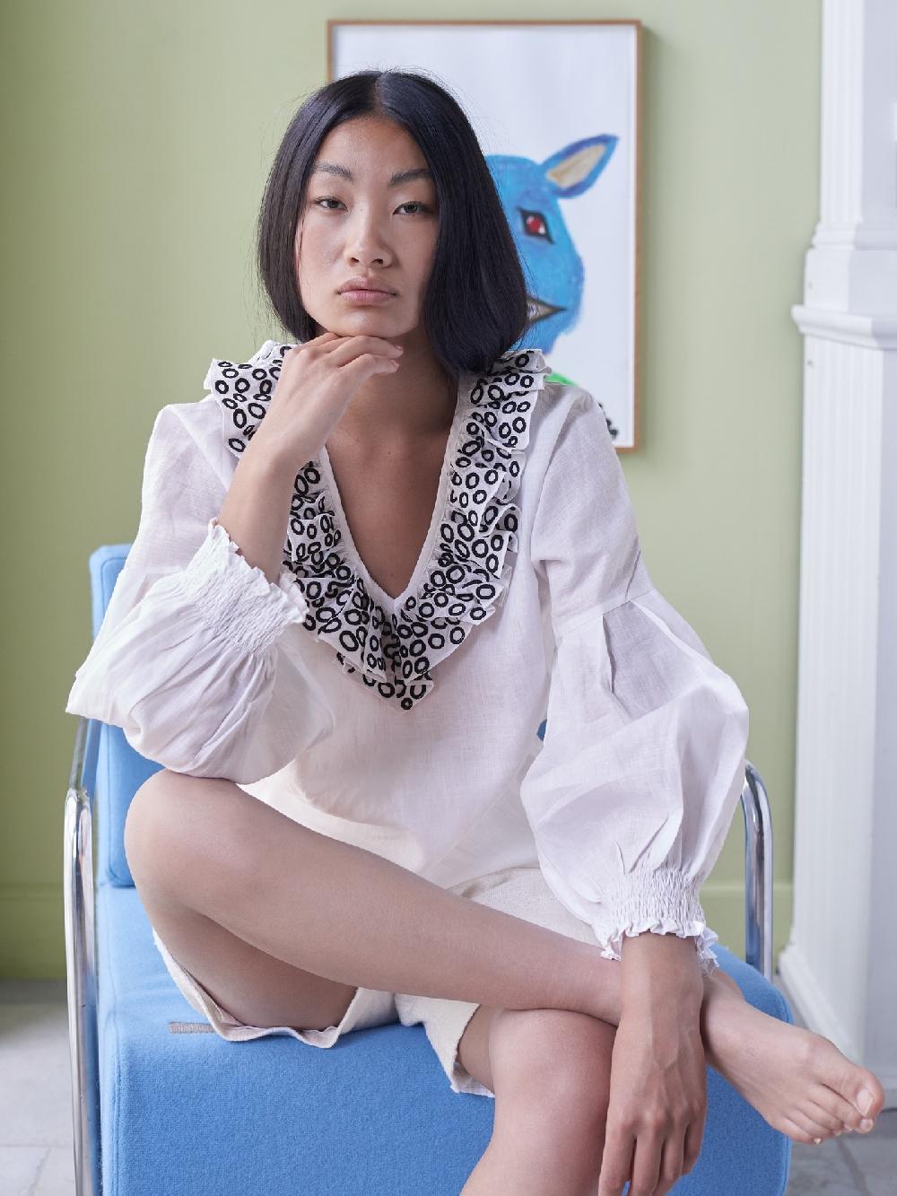 jupe by jackie Mind - (Off) White 100% linen