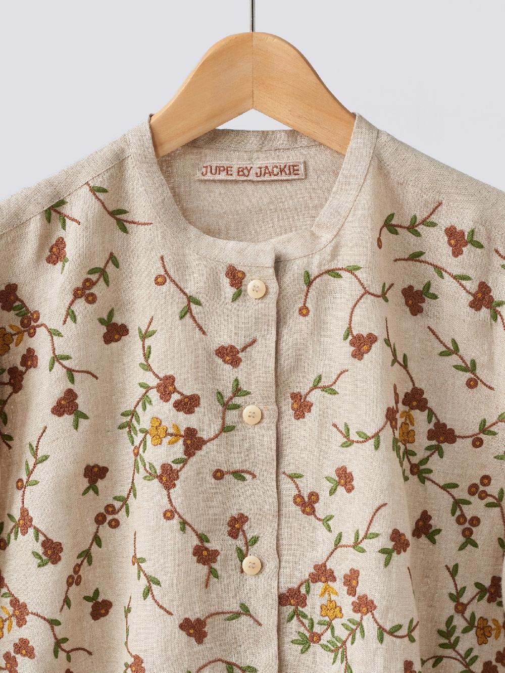 Jupe By Jackie Miris - Beige 100% Linen