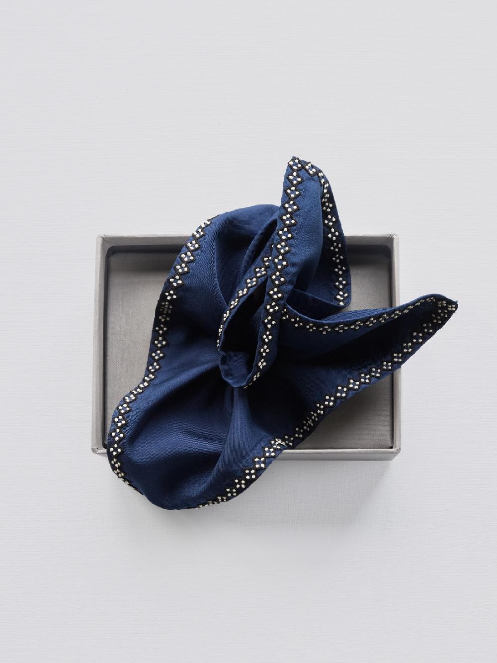 jupe by jackie Montgomery - Navy 100% soft silk