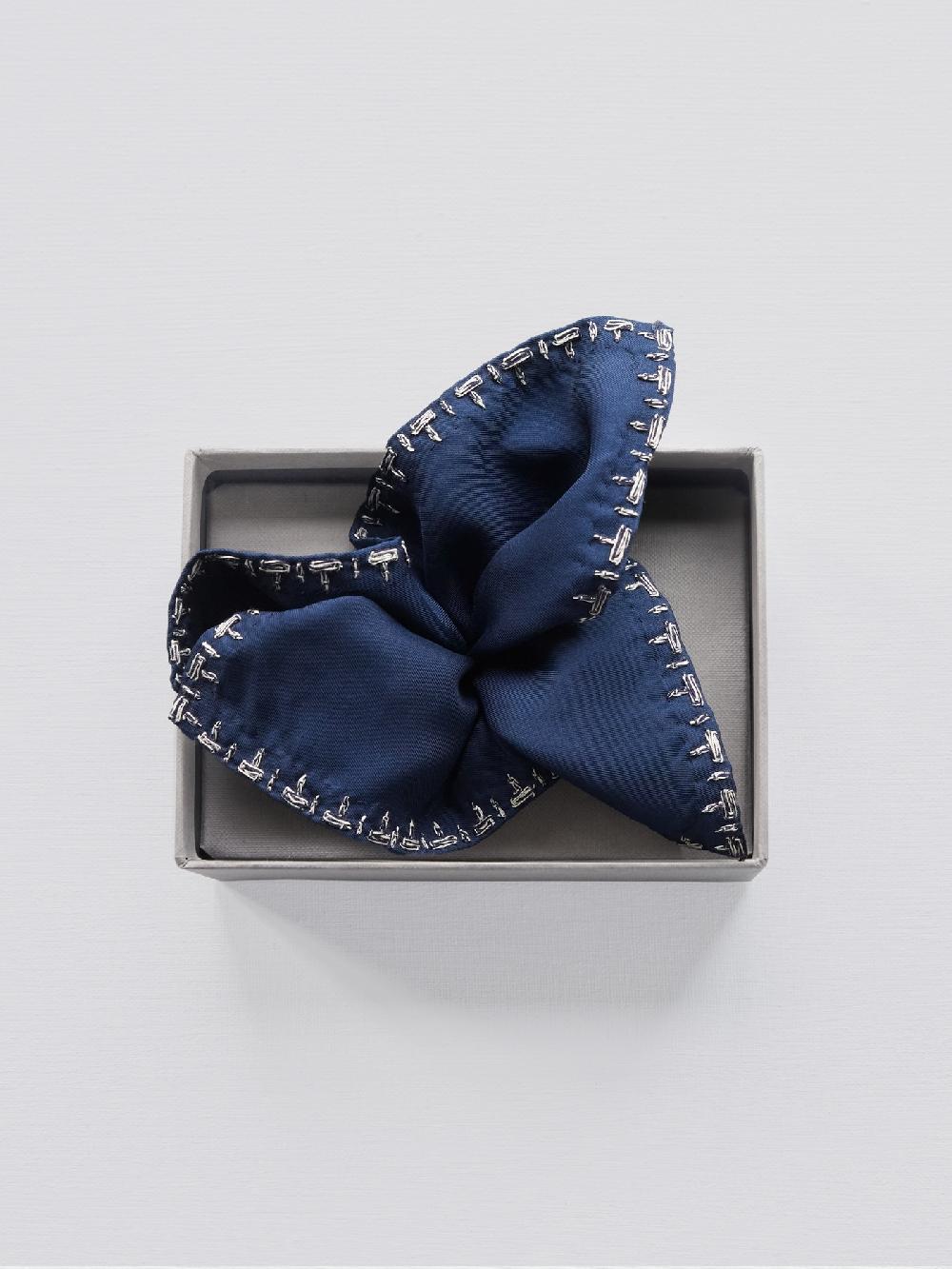 jupe by jackie Motte - Navy 100% soft silk