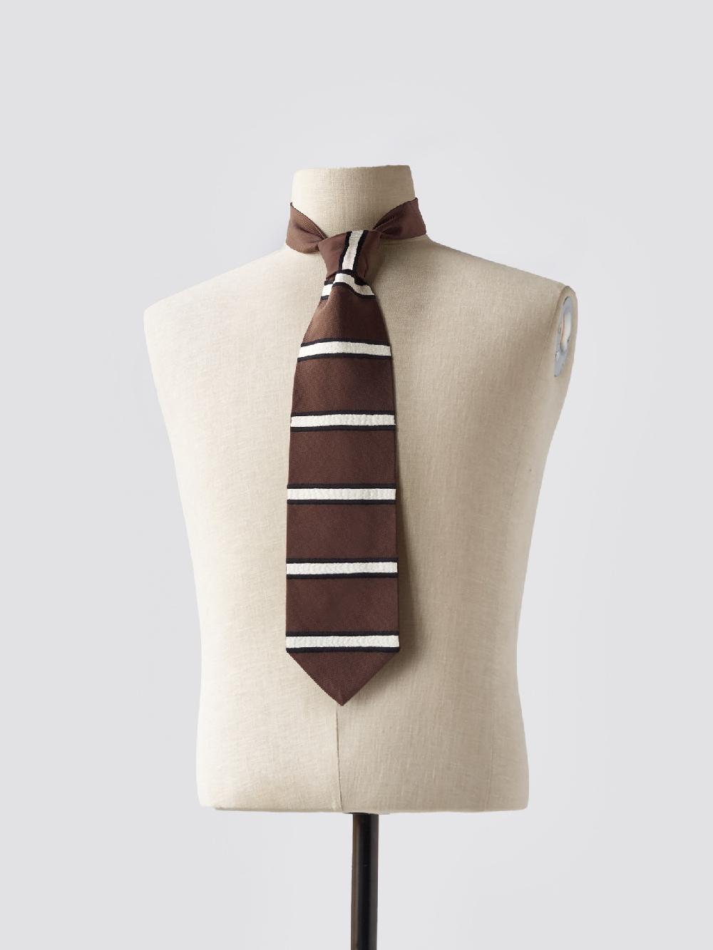 jupe by jackie Mr. Hockney - Brown 100% silk