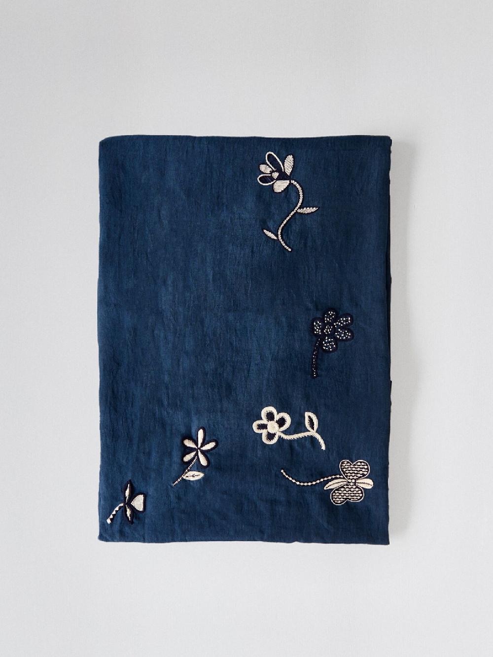 jupe by jackie Nartelle - Navy 100% linen