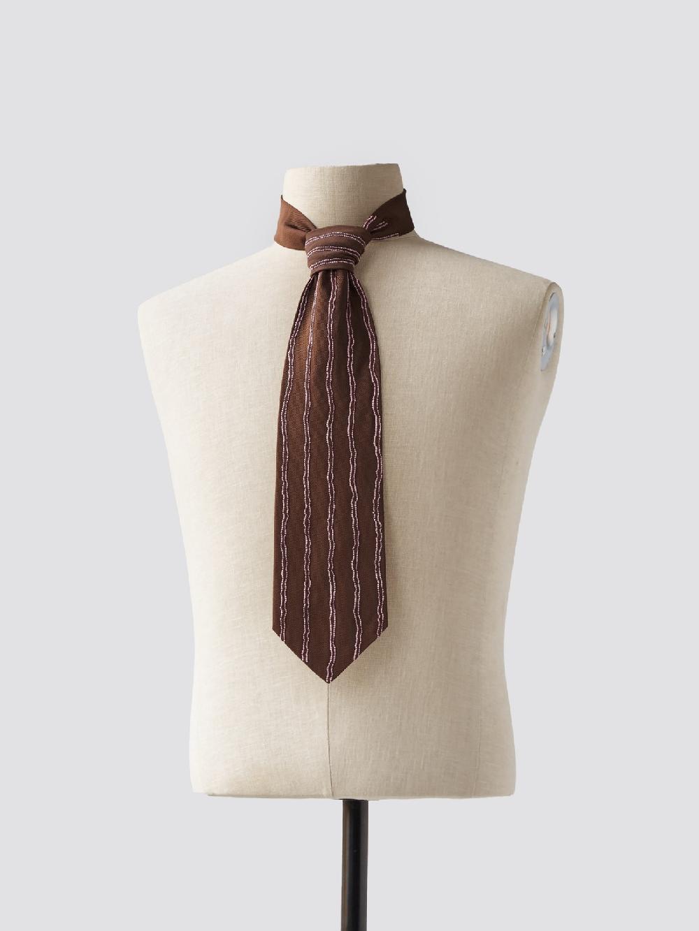 jupe by jackie Nawala - Brown 100% silk